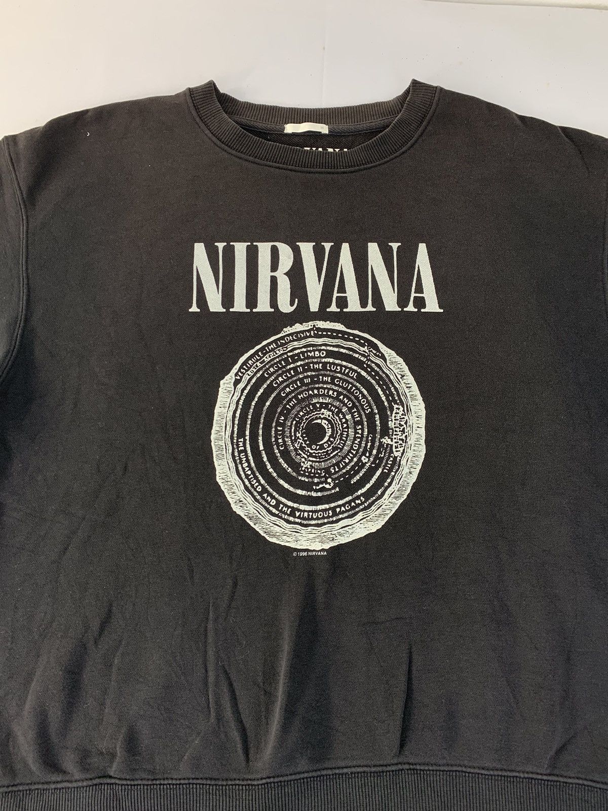 Band Tees Nirvana Circle Of Hell Coaster Pagan Promo Big Logo Size US L / EU 52-54 / 3 - 2 Thumbnail