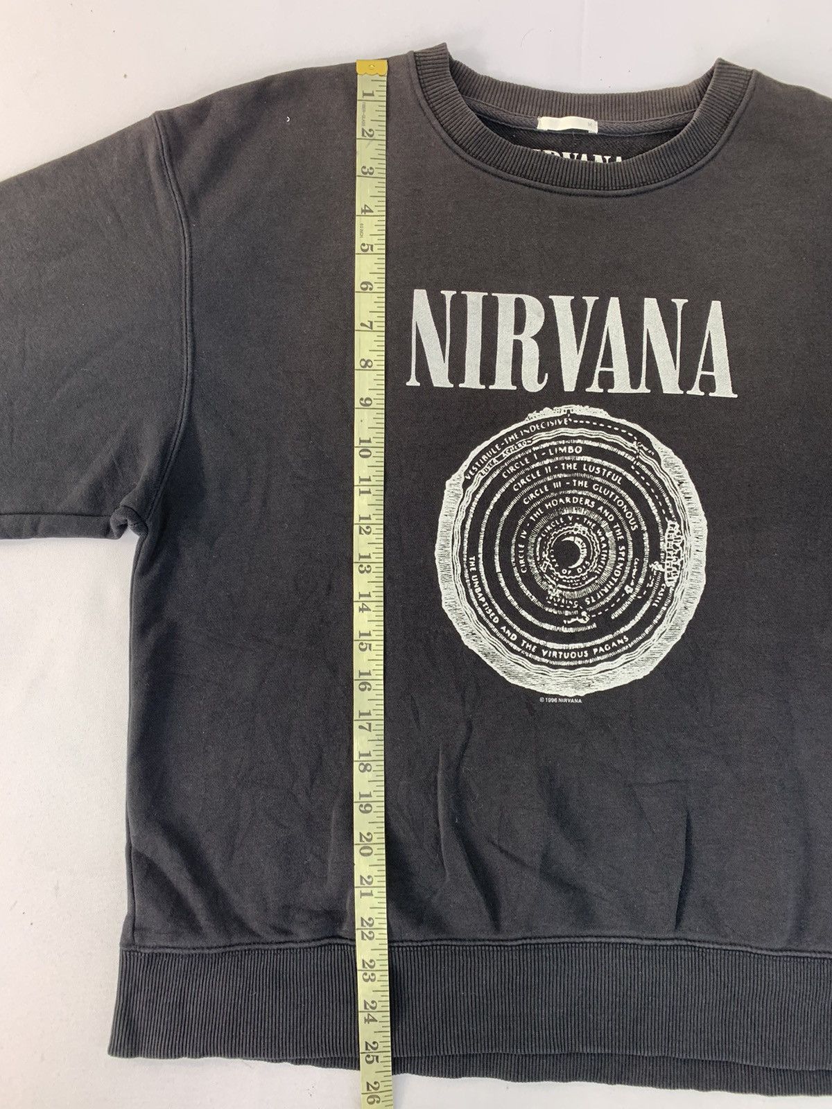 Band Tees Nirvana Circle Of Hell Coaster Pagan Promo Big Logo Size US L / EU 52-54 / 3 - 7 Thumbnail