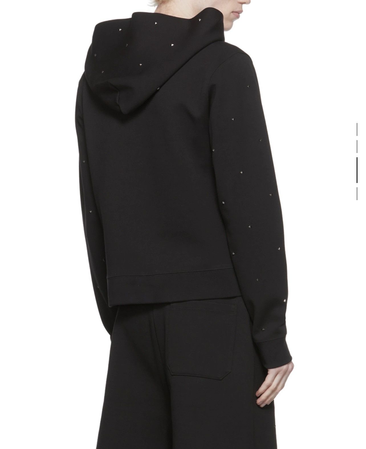 Valentino Black cotton hoodie Size US L / EU 52-54 / 3 - 3 Thumbnail