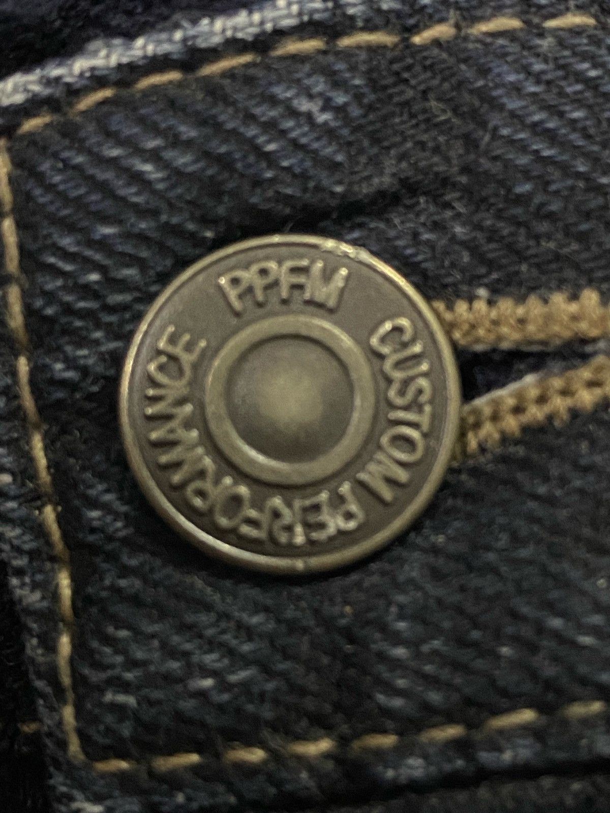 PPFM Hot🔥PPFM Seditionaries Bondage Zipper Denim Pants Size US 31 - 14 Thumbnail