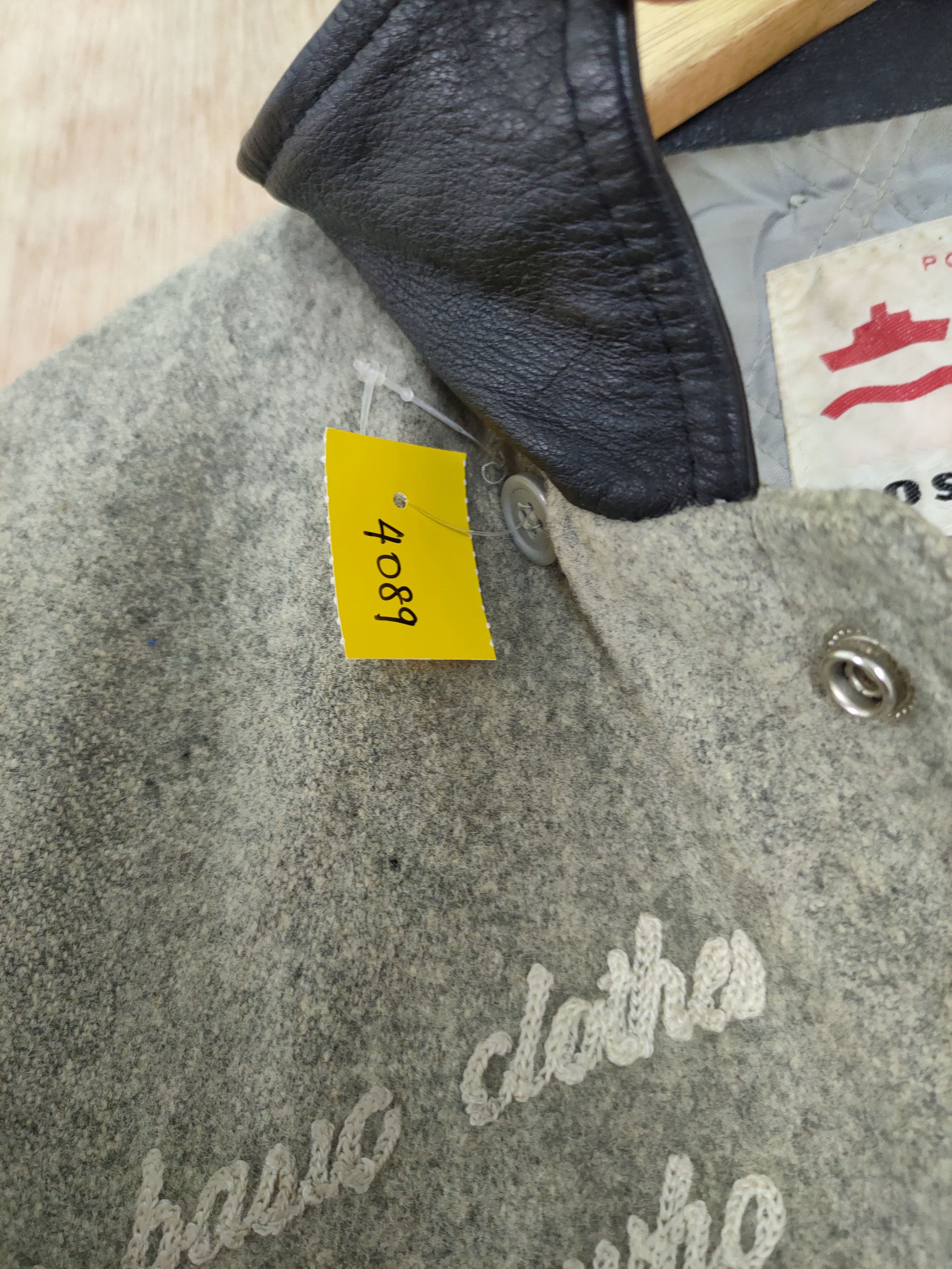 Vintage Posh Boy champion faded wool varsity jacket #4094DLAL Size US M / EU 48-50 / 2 - 14 Thumbnail
