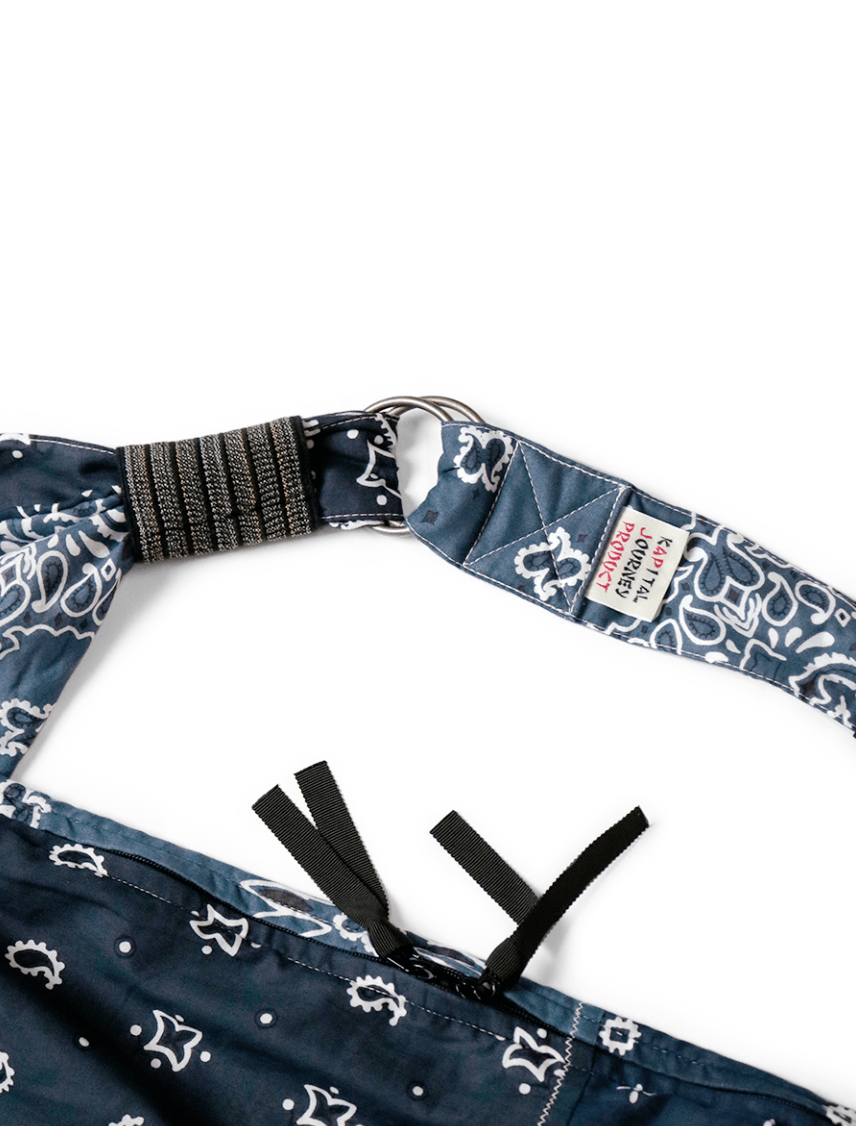 Kapital × Kapital Kountry Gauze Bandana BEACH Snufkin BAG Size ONE SIZE - 3 Thumbnail