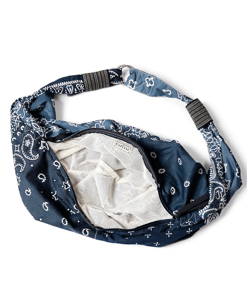 Kapital × Kapital Kountry Gauze Bandana BEACH Snufkin BAG Size ONE SIZE - 7 Thumbnail