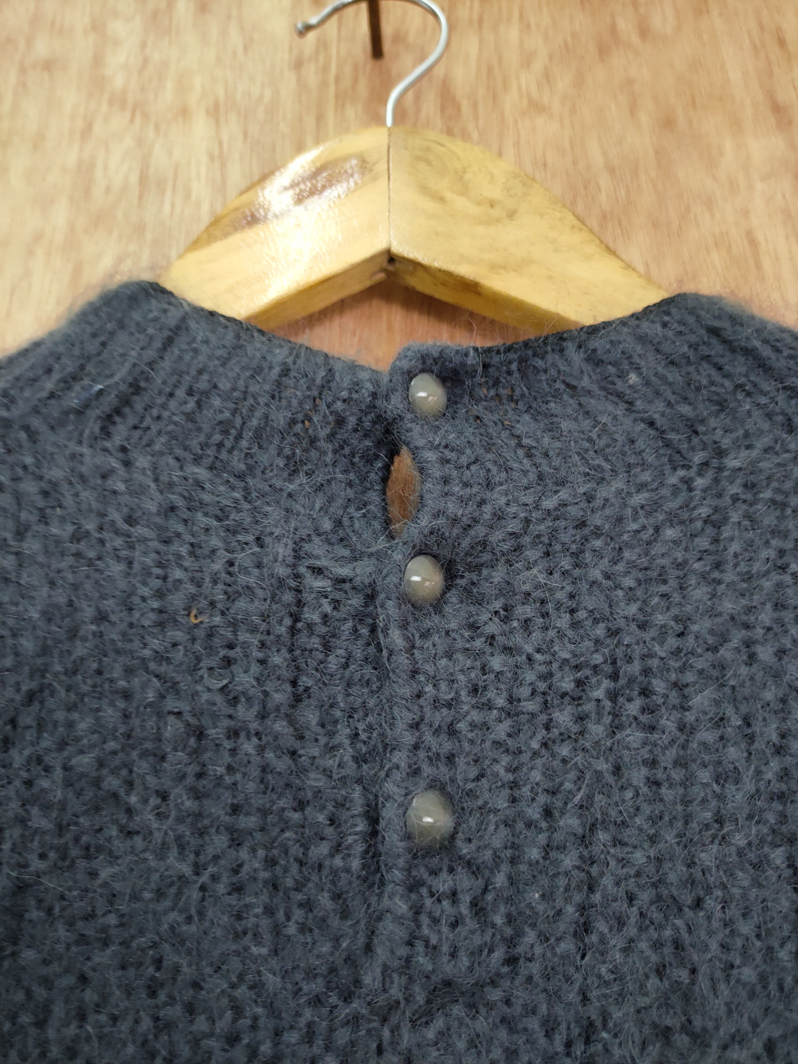 Vintage Chamois Royal mohair knitwear art flower vintage #46-072 Size M / US 6-8 / IT 42-44 - 10 Thumbnail