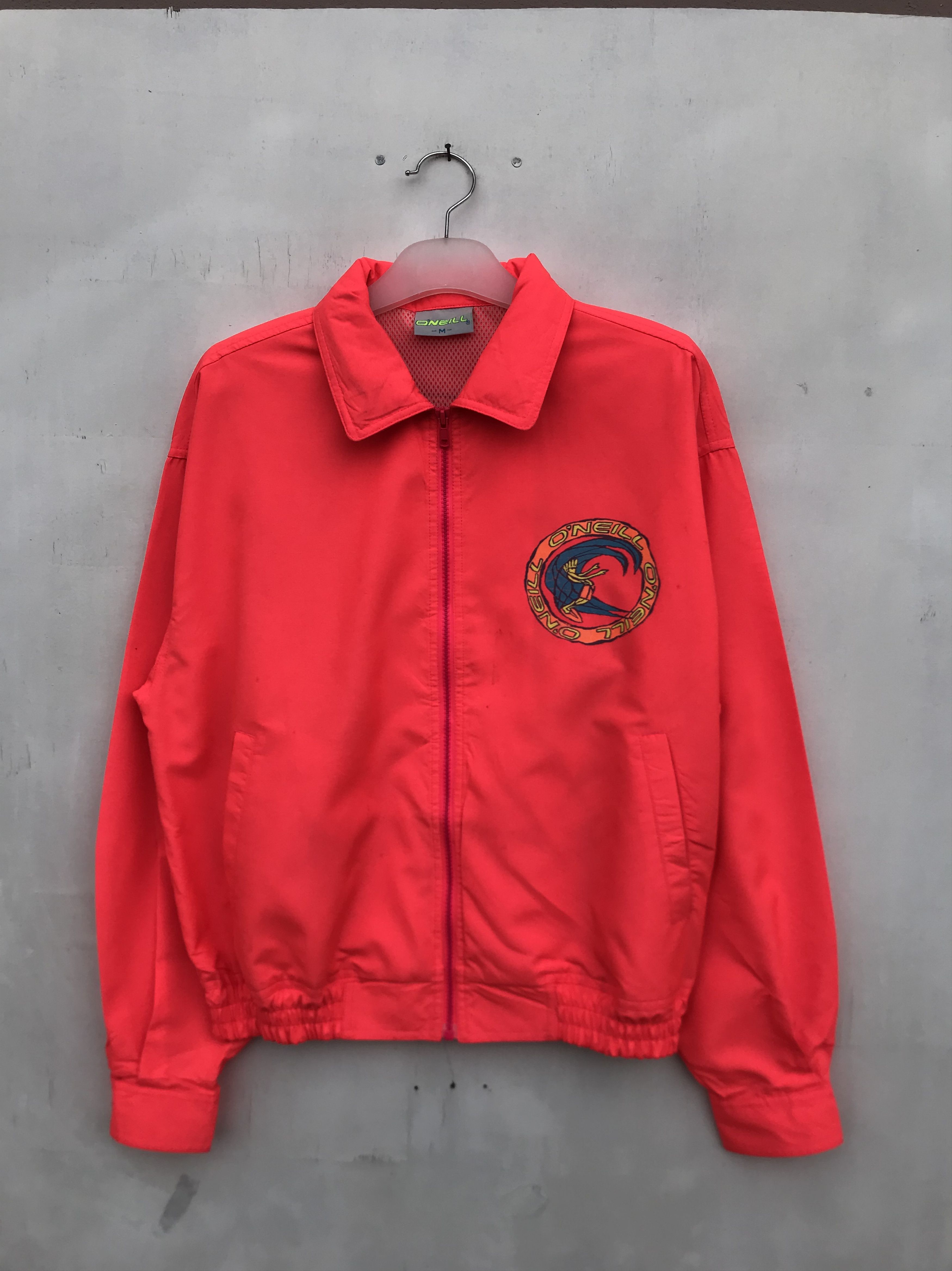 image of Vintage Oneill Big Logo Jacket in Red, Men's (Size Medium)