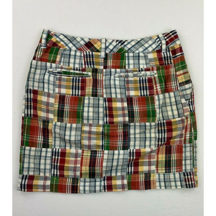 Vintage CAPE MADRAS Skirt 2 Elizabeth Maine Women's Plaid Cotton ...