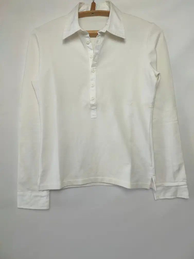 Y-3 Adidas Y-3 2004 Embroidered Logo Slim Shirt Size US M / EU 48-50 / 2 - 3 Thumbnail