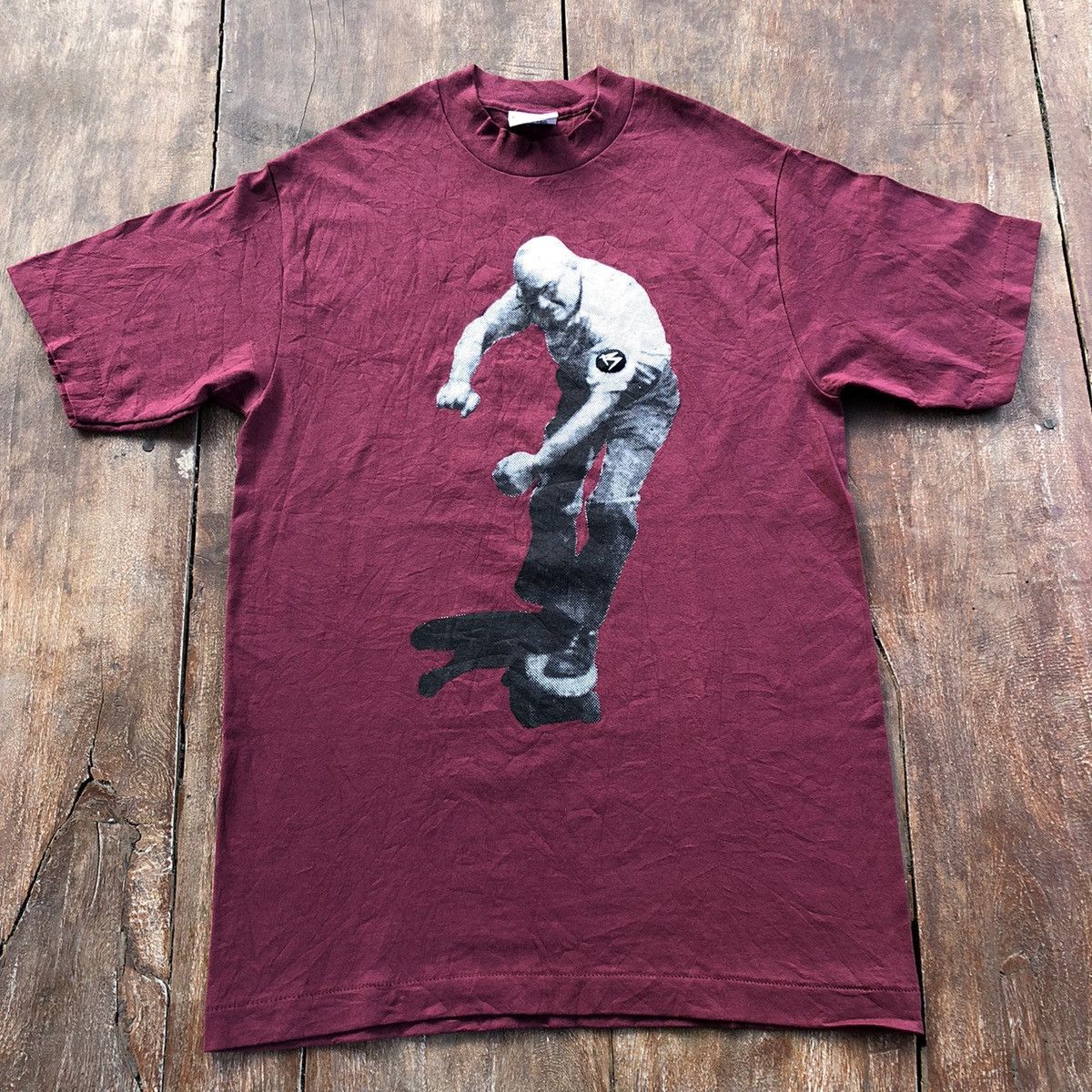 Hook-Ups Vintage Single Stitch Bessell Skateboard T Shirt Size US M / EU 48-50 / 2 - 2 Thumbnail