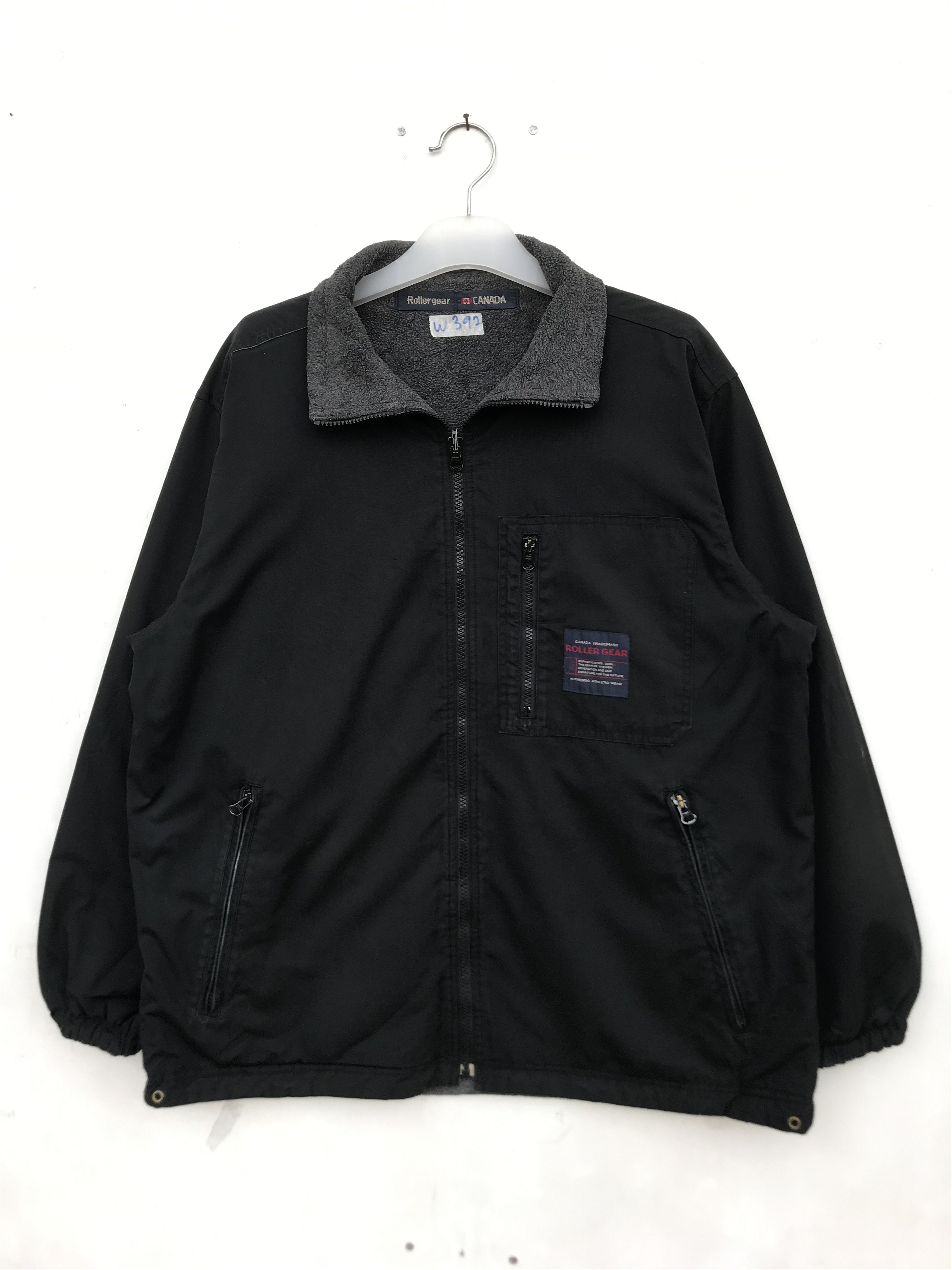 image of Designer Roller Gear Reversible Jacket in Black, Men's (Size XL)