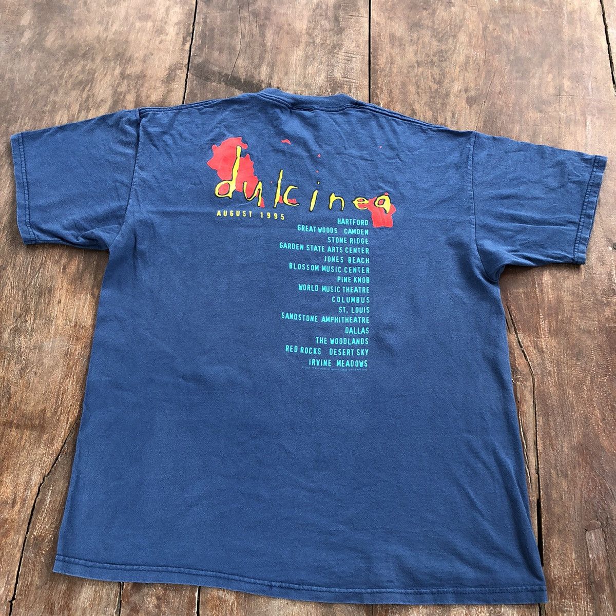Band Tees Vintage 1995 The Wet Sprocket Band Tour T Shirt Size US XL / EU 56 / 4 - 3 Thumbnail
