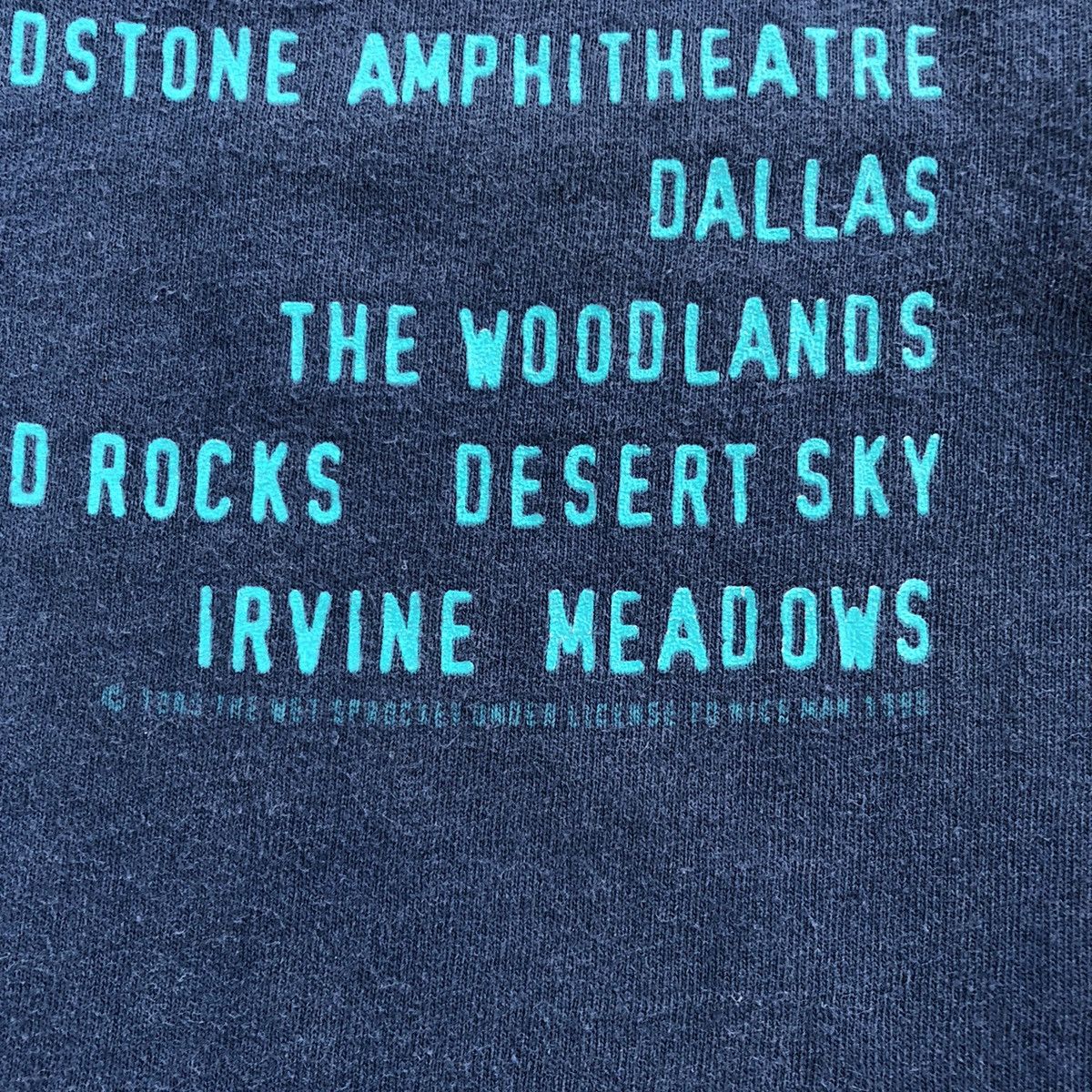 Band Tees Vintage 1995 The Wet Sprocket Band Tour T Shirt Size US XL / EU 56 / 4 - 7 Thumbnail