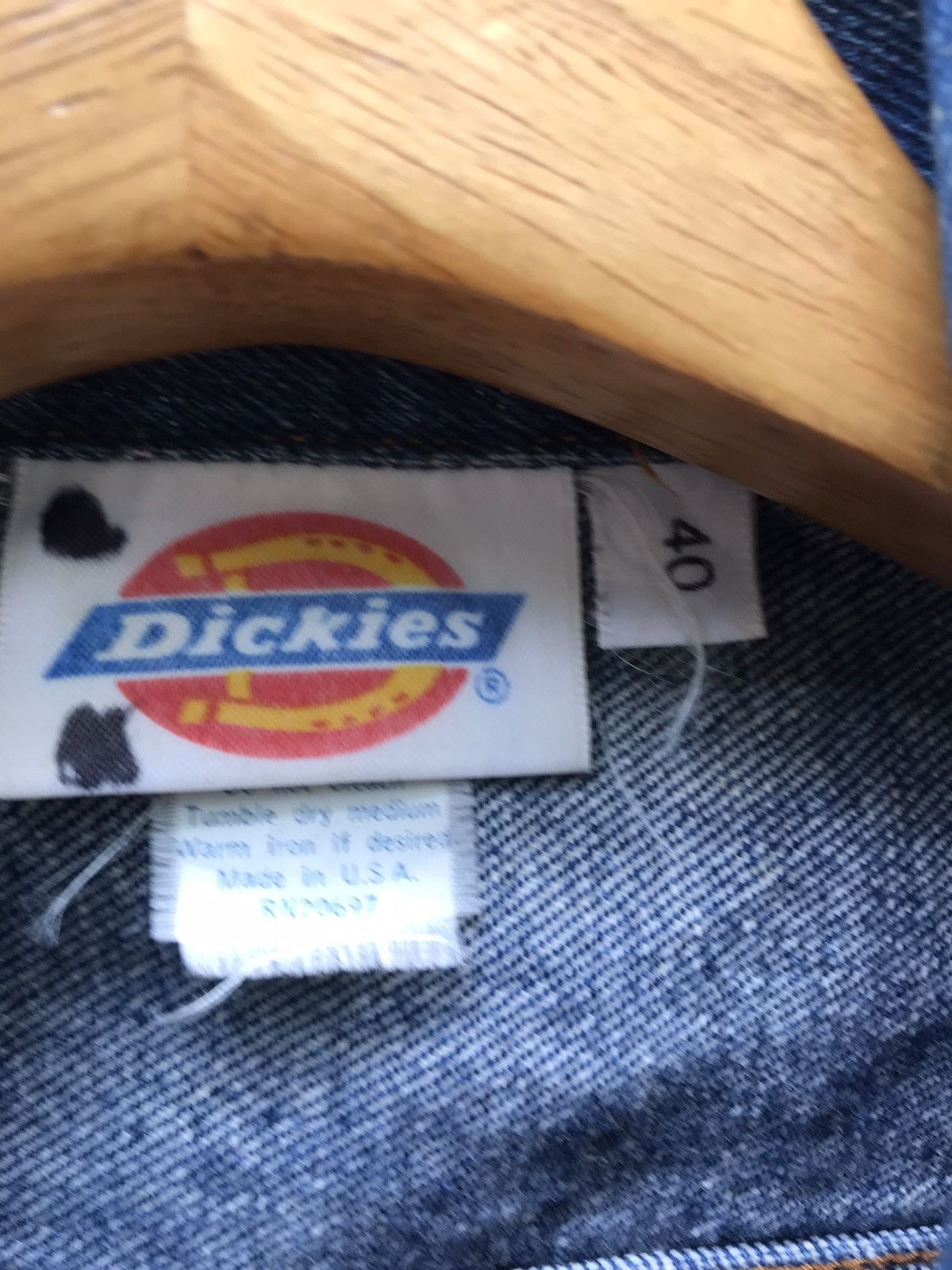 Dickies Vintage San Francisco 49ers Reconstructed Denim Jacket Size US M / EU 48-50 / 2 - 3 Thumbnail