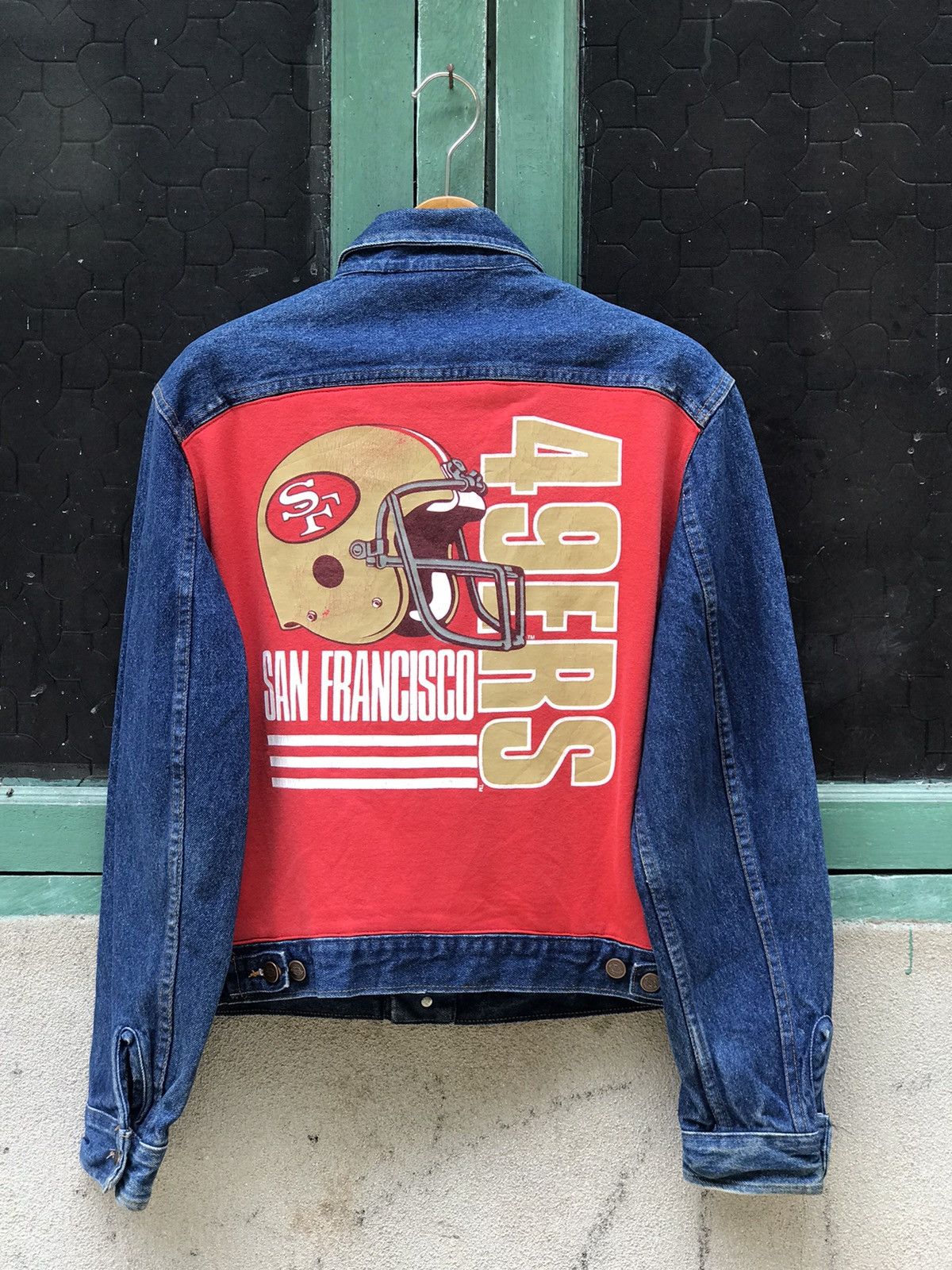 Vintage San Francisco 49ers Custom Denim Jacket