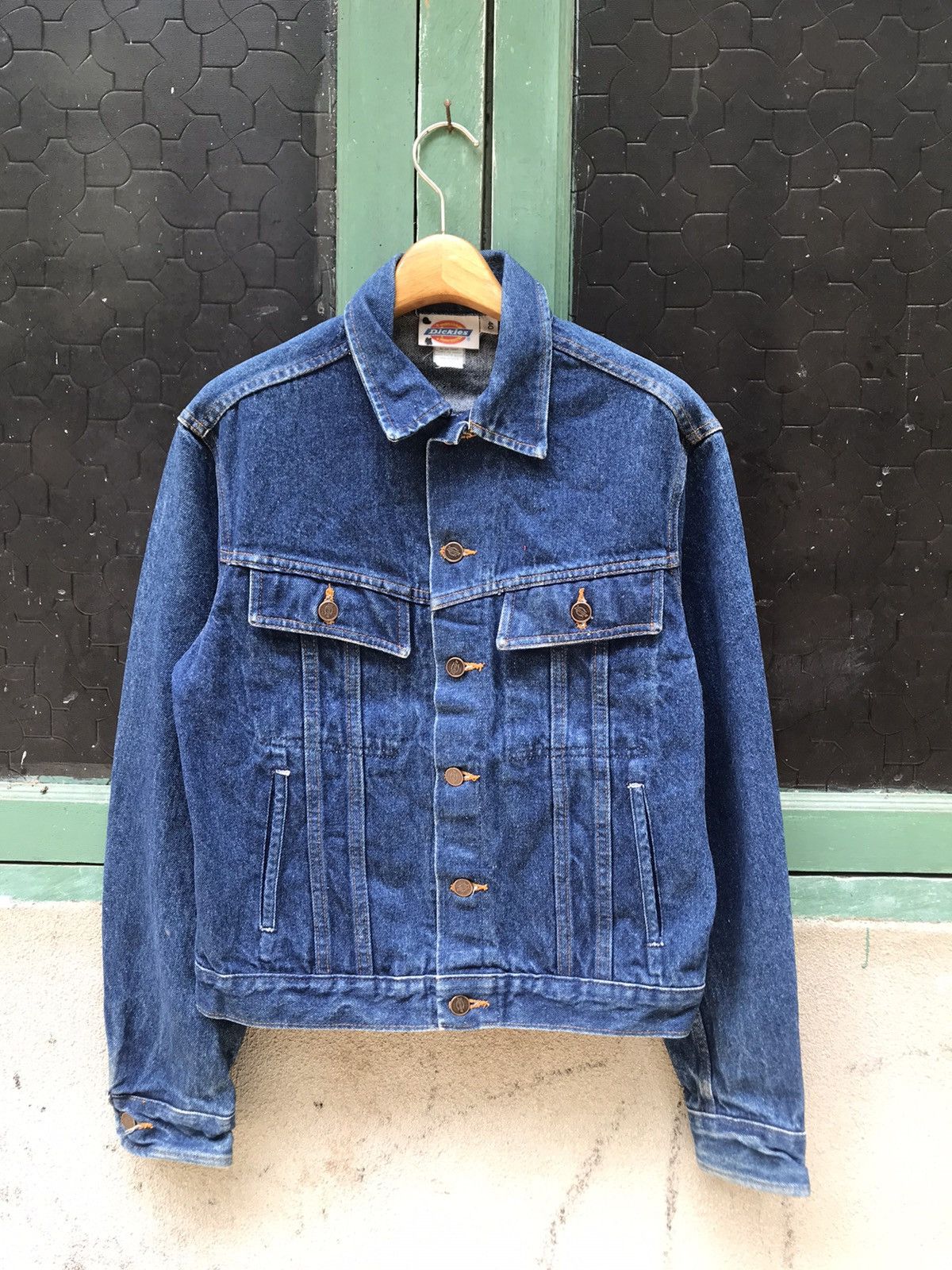 Dickies Vintage San Francisco 49ers Reconstructed Denim Jacket Size US M / EU 48-50 / 2 - 2 Thumbnail