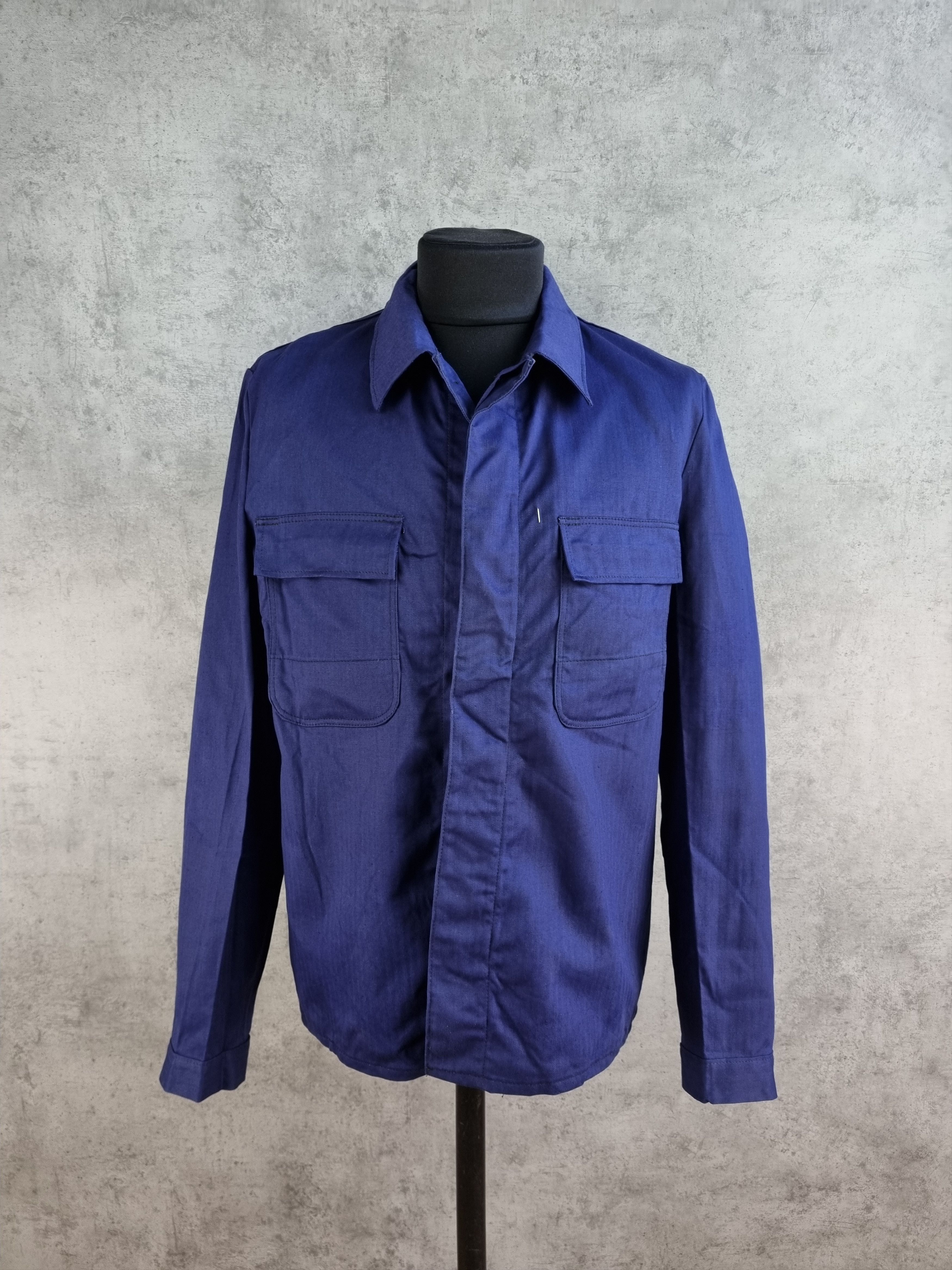 Le Laboureur 70s Sanfor Worker Vintage French Chore Light Jacket Size US L / EU 52-54 / 3 - 3 Thumbnail