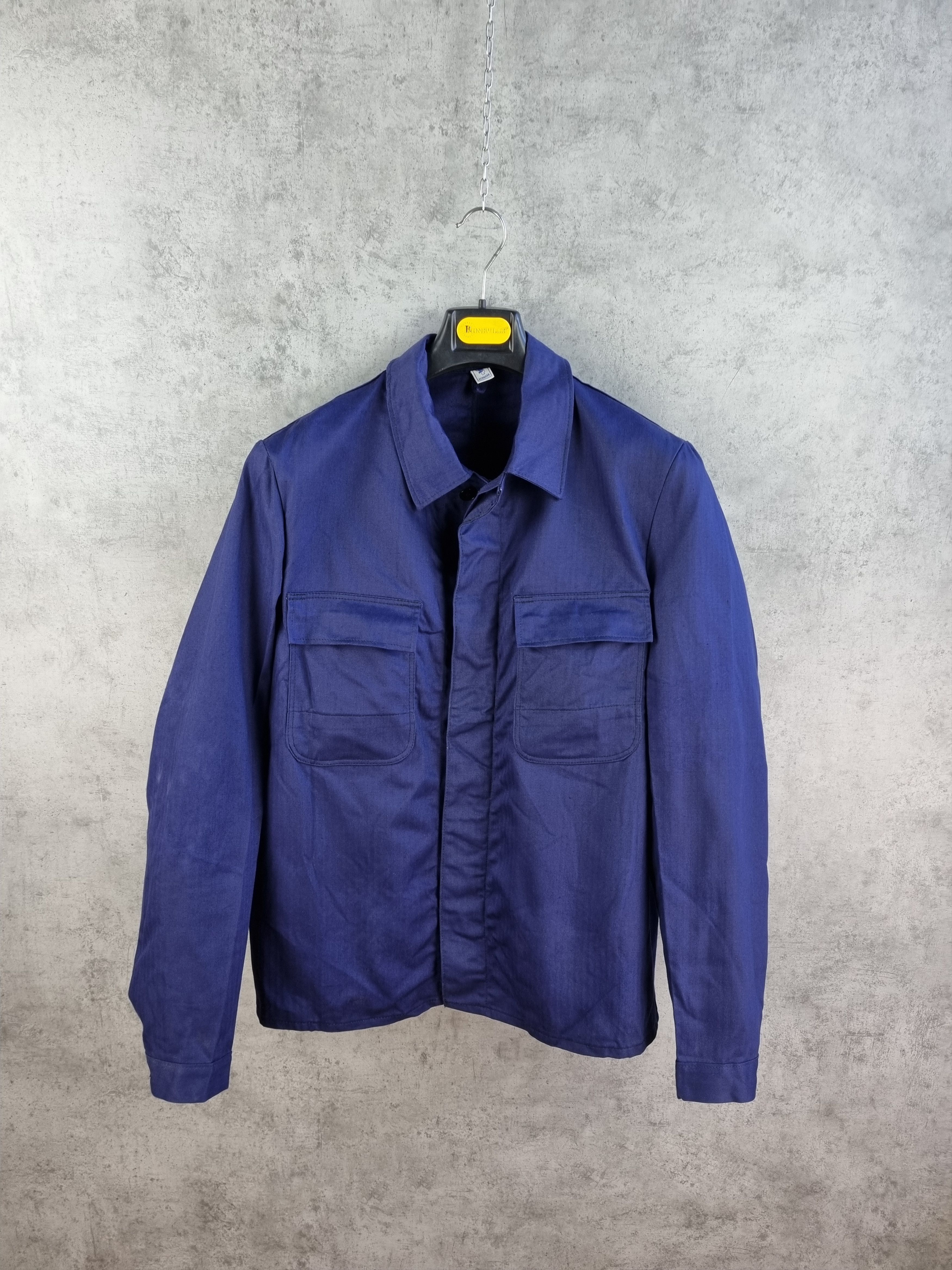 Le Laboureur 70s Sanfor Worker Vintage French Chore Light Jacket Size US L / EU 52-54 / 3 - 4 Thumbnail