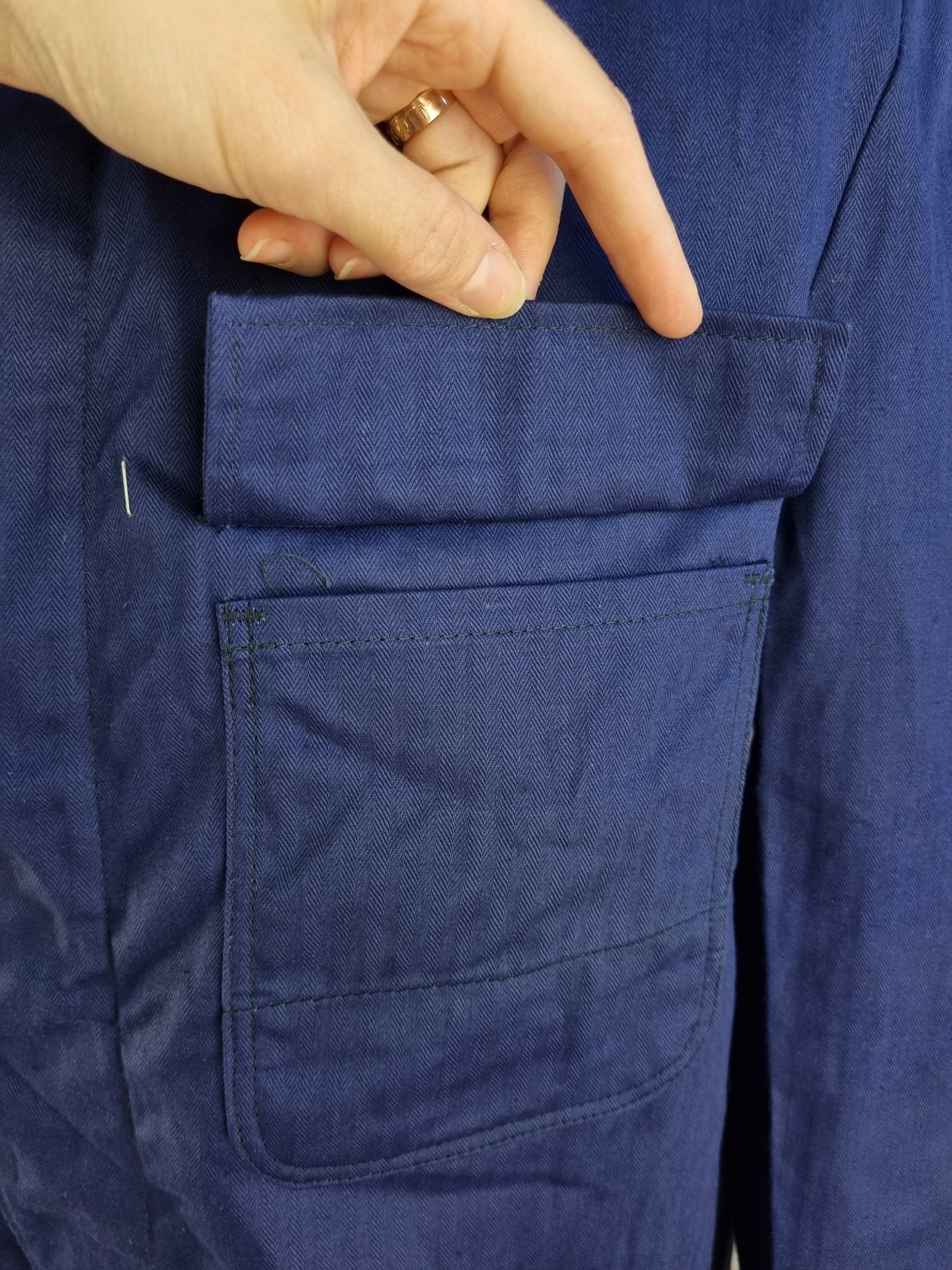 Le Laboureur 70s Sanfor Worker Vintage French Chore Light Jacket Size US L / EU 52-54 / 3 - 12 Thumbnail