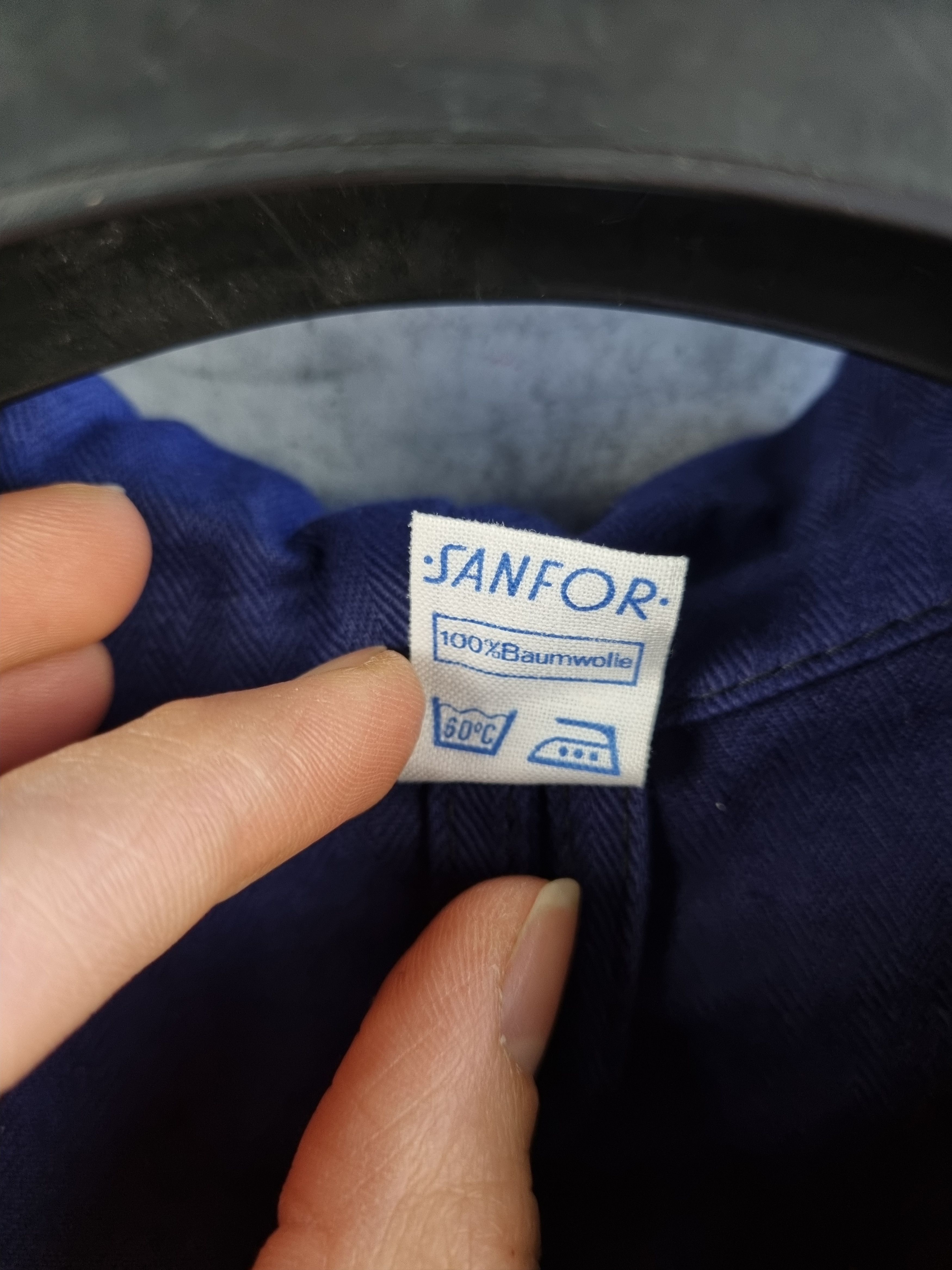 Le Laboureur 70s Sanfor Worker Vintage French Chore Light Jacket Size US L / EU 52-54 / 3 - 10 Thumbnail