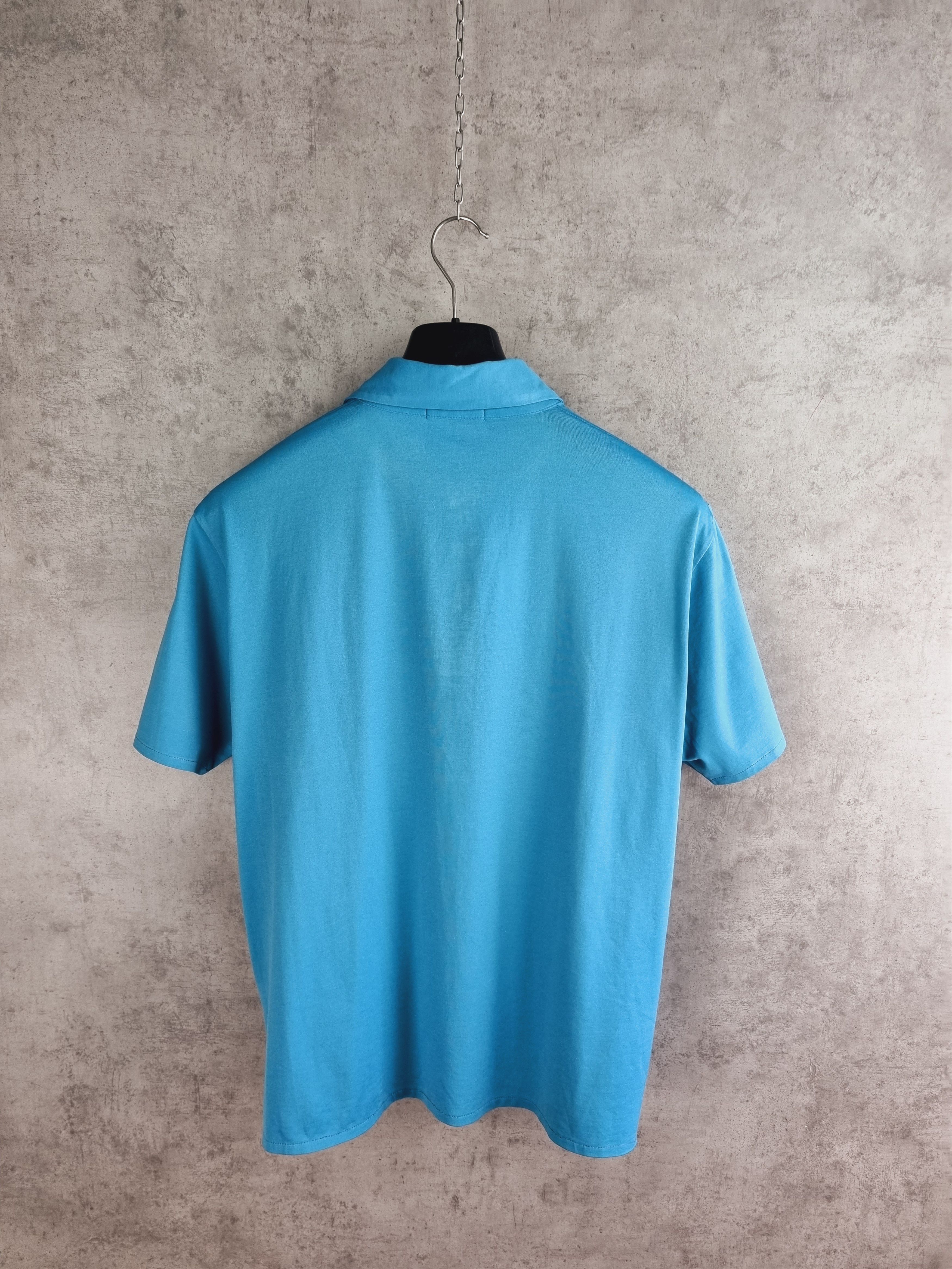 Vintage × Yves Saint Laurent Yves Saint Laurent YSL Cotton like SILK Polo tee shirt Size US M / EU 48-50 / 2 - 4 Thumbnail