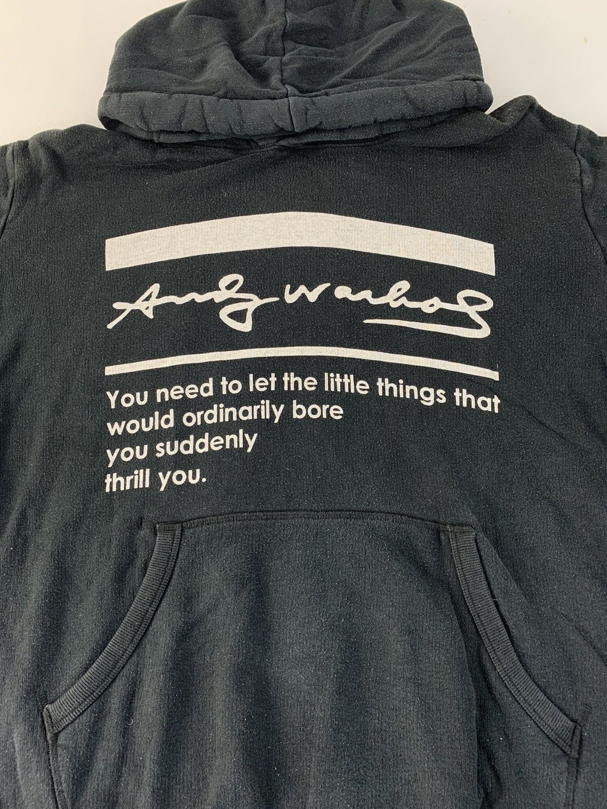 Andy Warhol Y2k Andy Warhol Humour Art Design Pull Over Hoodies Printed Size US L / EU 52-54 / 3 - 2 Thumbnail