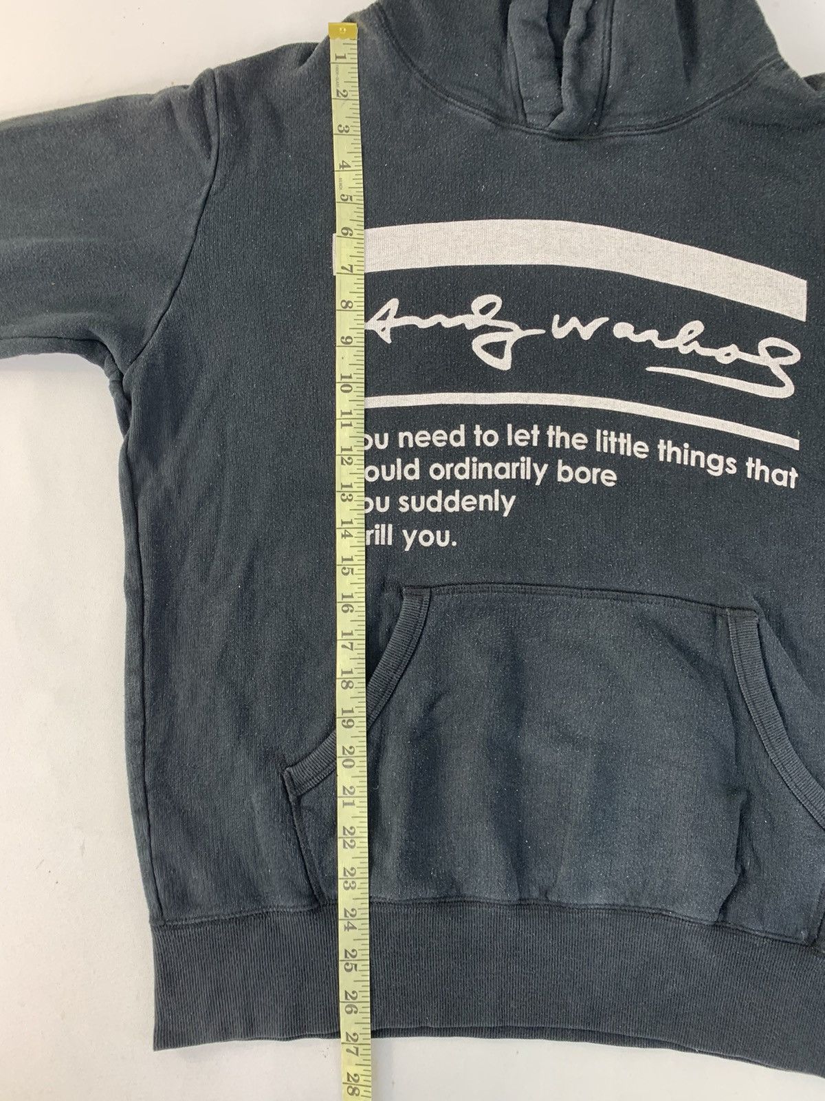 Andy Warhol Y2k Andy Warhol Humour Art Design Pull Over Hoodies Printed Size US L / EU 52-54 / 3 - 7 Thumbnail