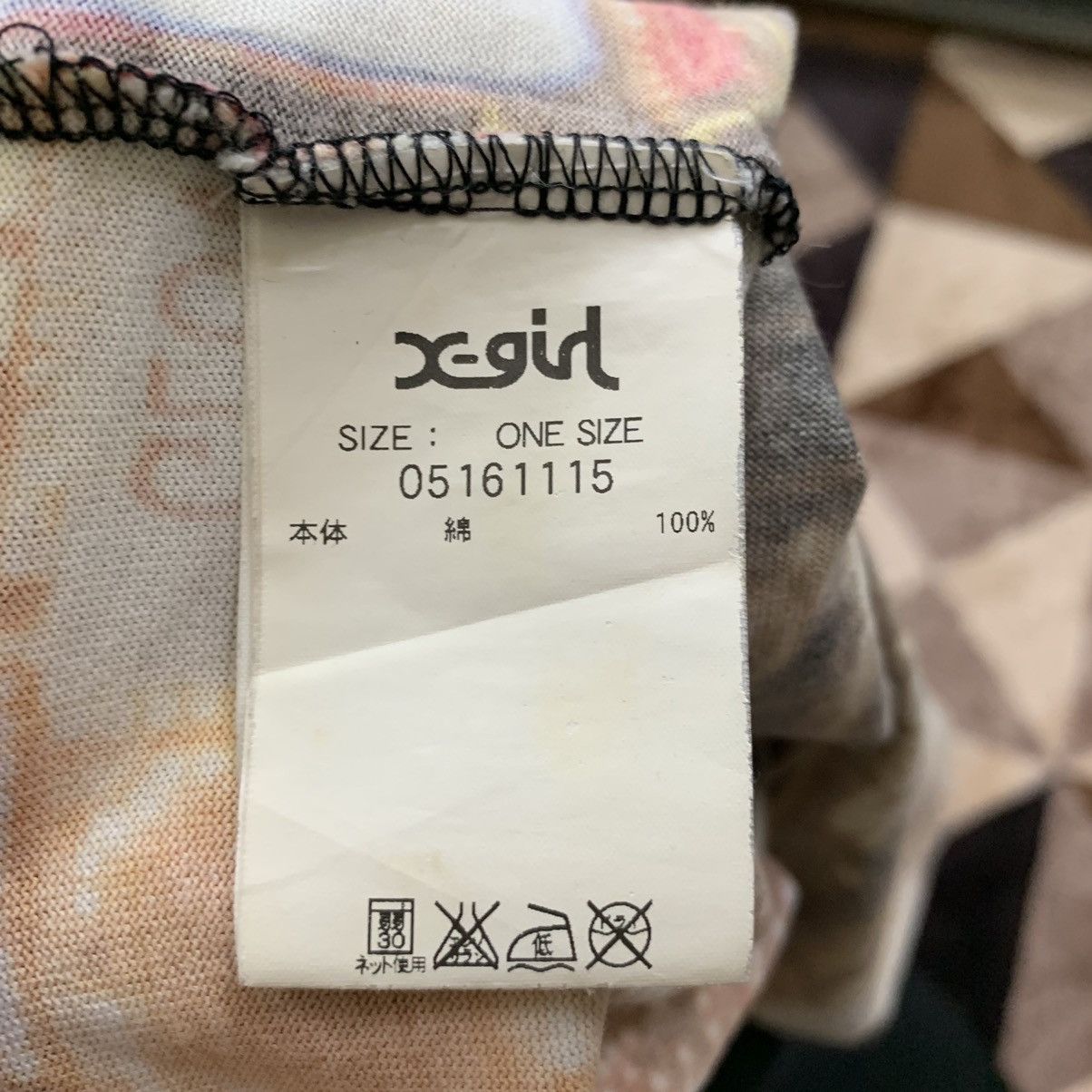Japanese Brand VINTAGE OVP X-GIRL CASINO TEE Size US M / EU 48-50 / 2 - 11 Thumbnail