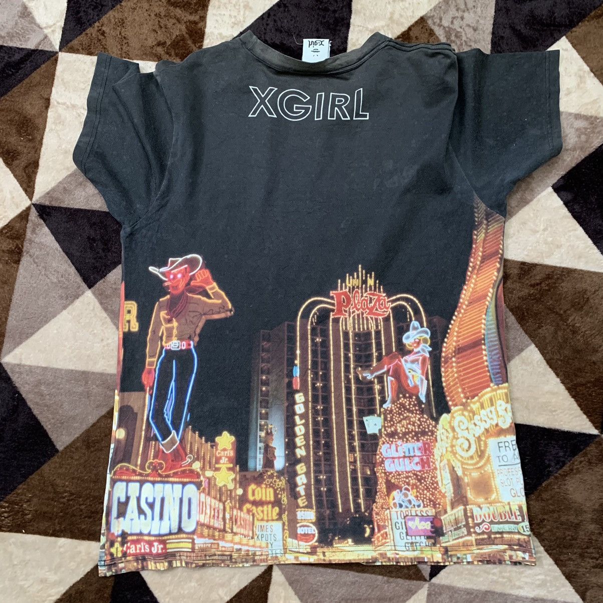 Japanese Brand VINTAGE OVP X-GIRL CASINO TEE Size US M / EU 48-50 / 2 - 10 Thumbnail