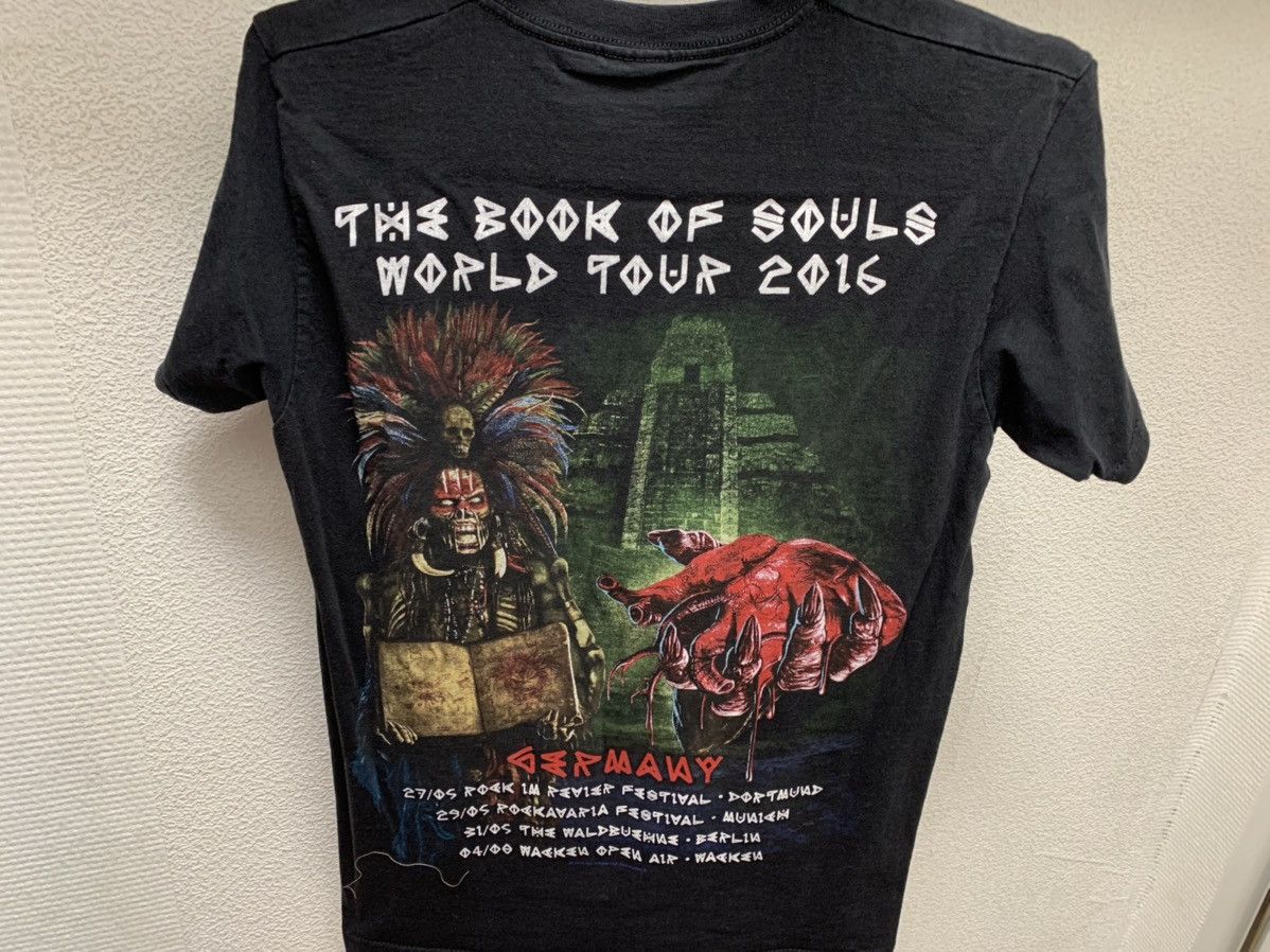 Band Tees Iron Maiden vintage rock band tee tour t-shirt S sz Size US S / EU 44-46 / 1 - 5 Thumbnail