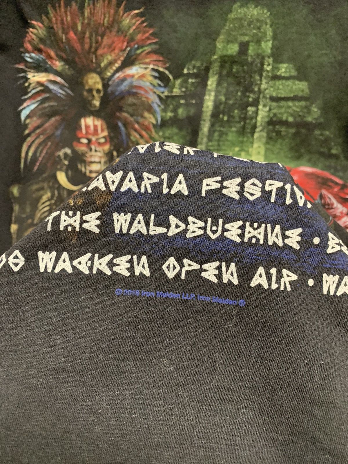 Band Tees Iron Maiden vintage rock band tee tour t-shirt S sz Size US S / EU 44-46 / 1 - 6 Thumbnail