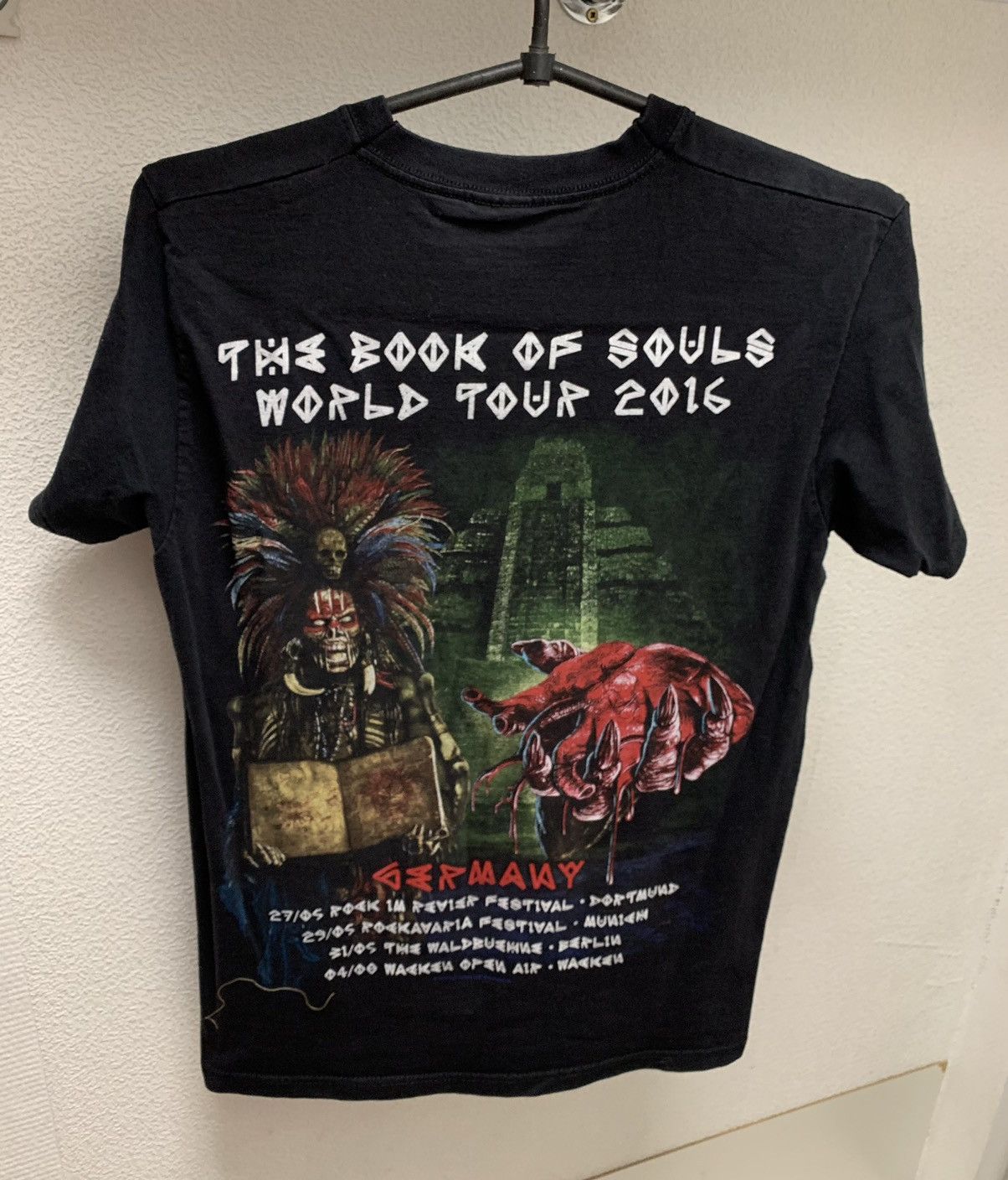 Band Tees Iron Maiden vintage rock band tee tour t-shirt S sz Size US S / EU 44-46 / 1 - 2 Thumbnail