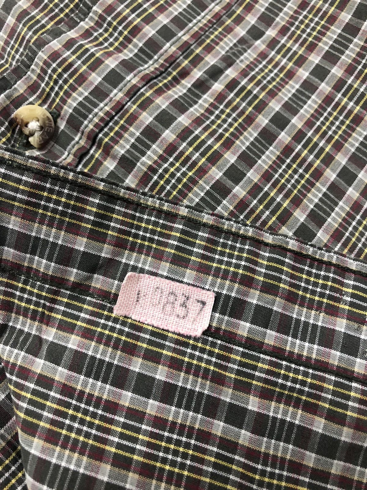 Vintage Vintage 90's Wu Wear checker shirt Size US L / EU 52-54 / 3 - 16 Thumbnail