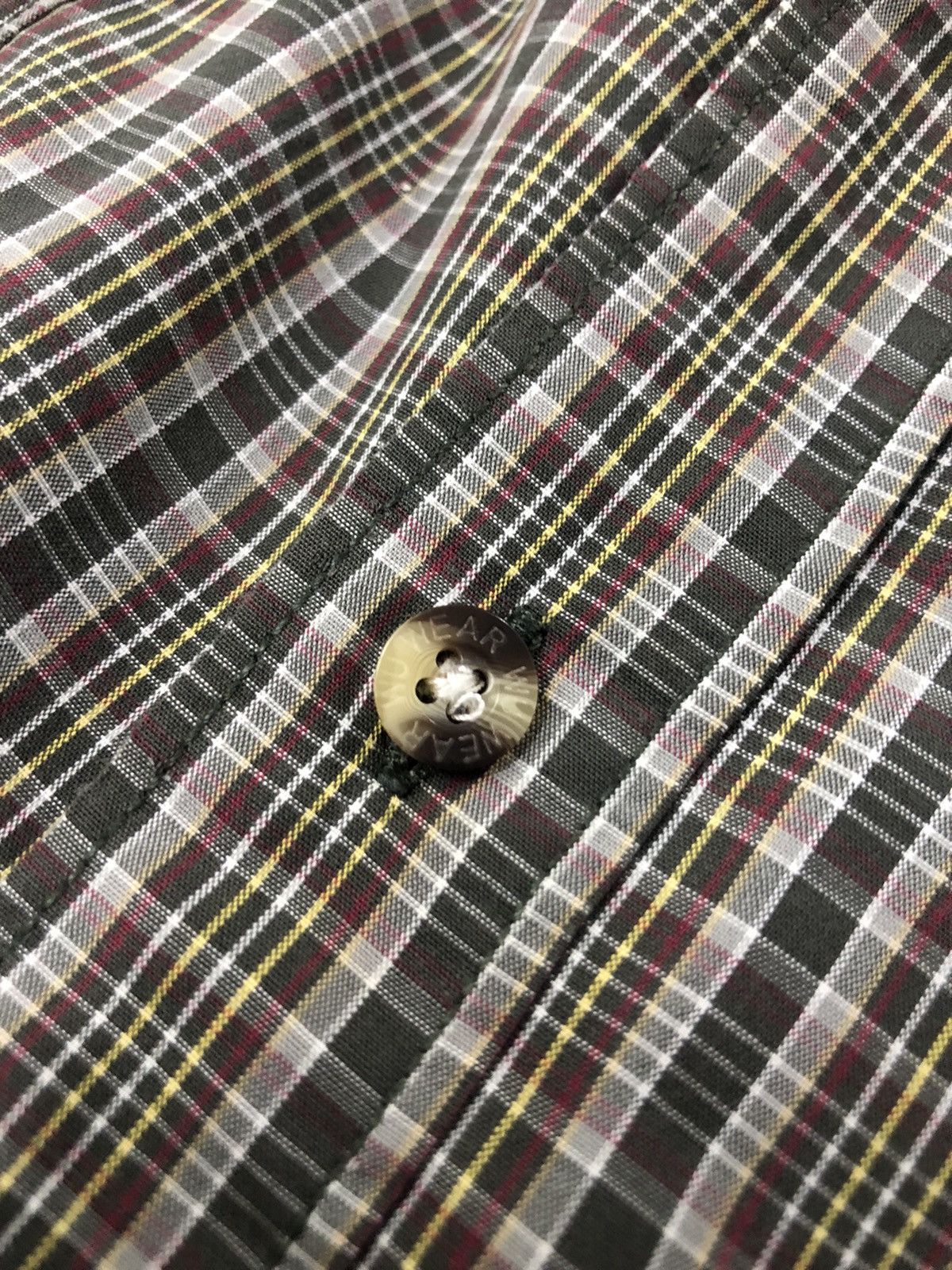 Vintage Vintage 90's Wu Wear checker shirt Size US L / EU 52-54 / 3 - 14 Thumbnail