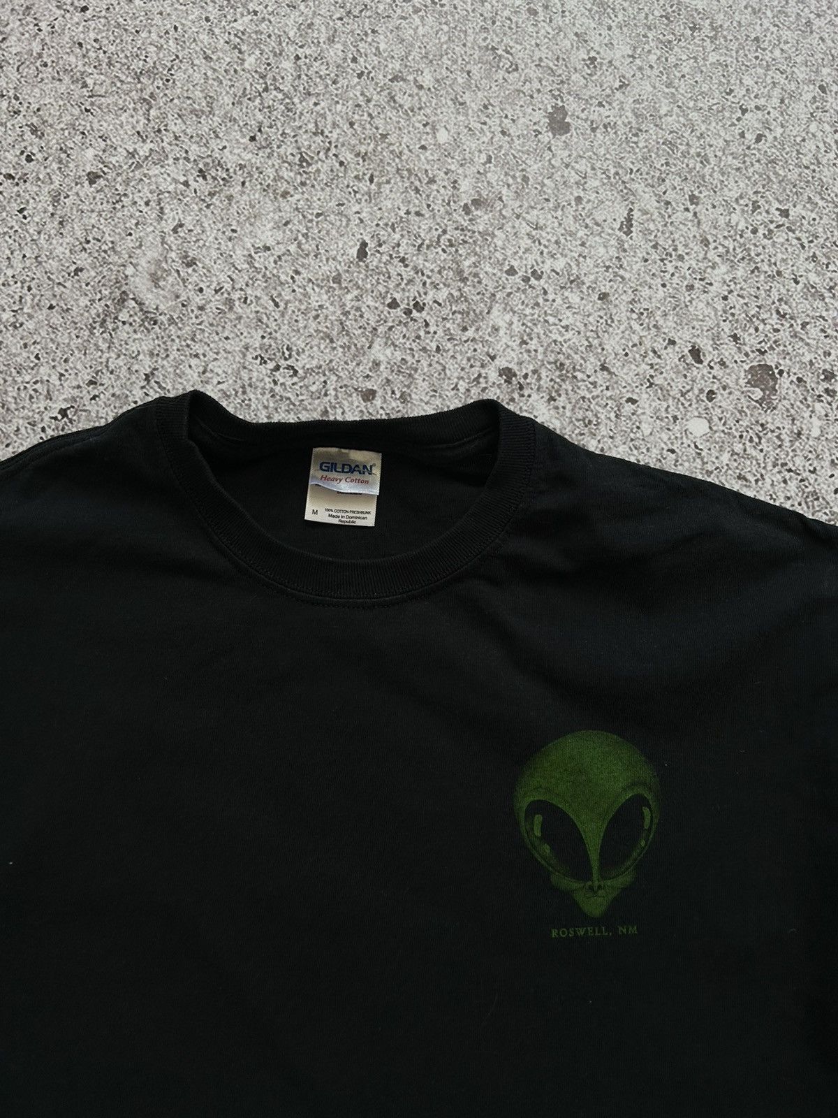 Gildan × Vintage Vintage 90’s Roswell NM Alien Graphic Tee UFO Area 51 Shirt Size US M / EU 48-50 / 2 - 5 Thumbnail
