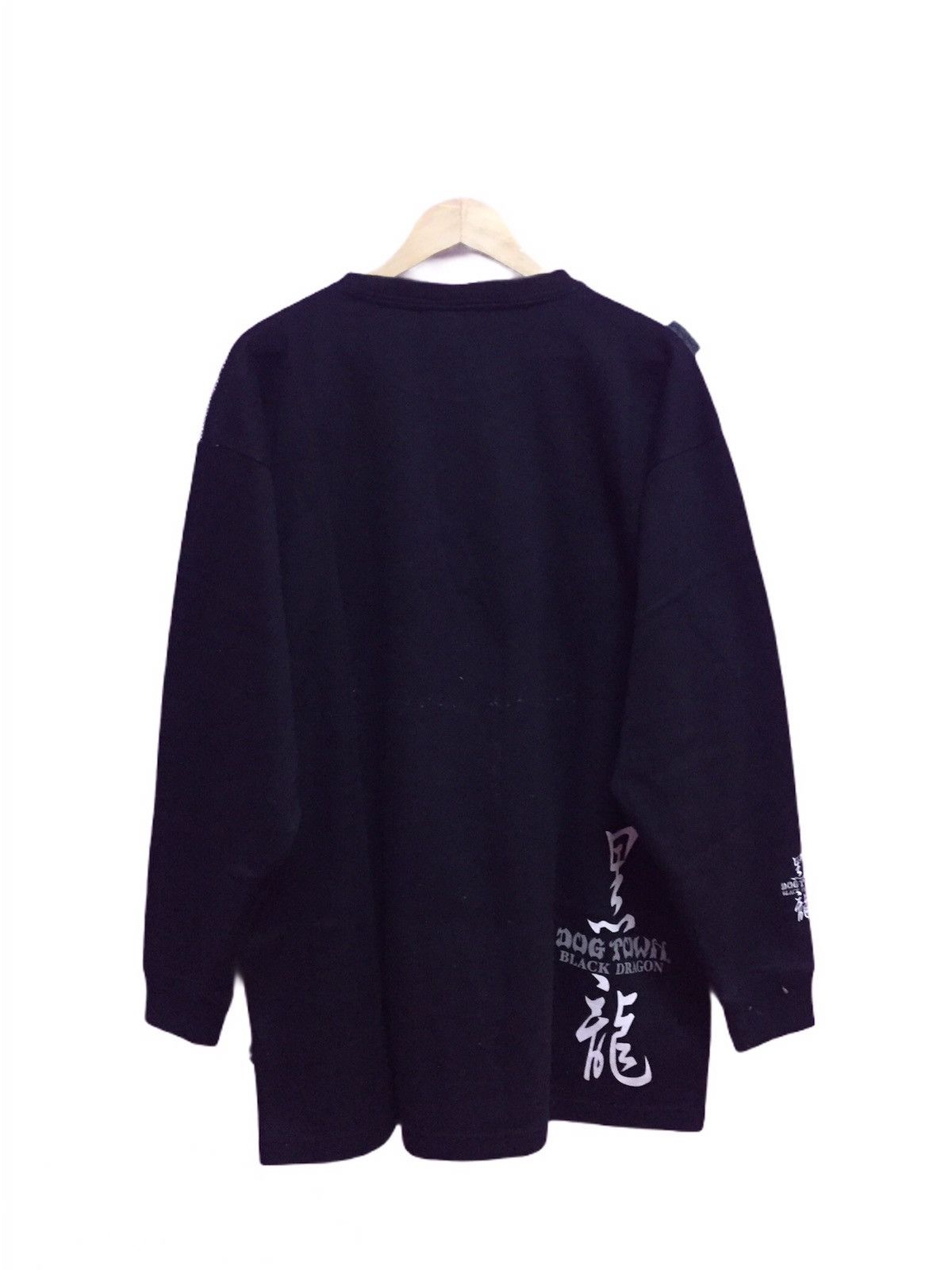Dogtown Vintage 90s Dog Town Black Dragon Sweatshirts Size X Large Size US XL / EU 56 / 4 - 2 Thumbnail