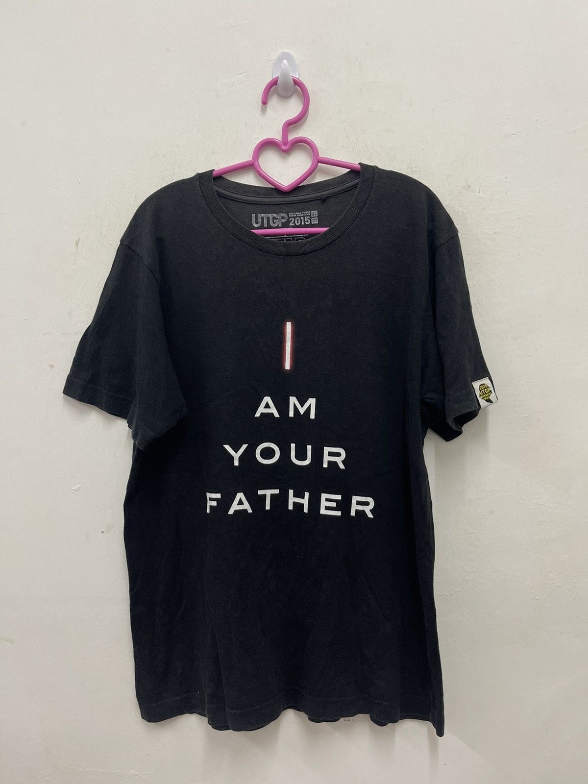 Star Wars Rare UTGP STAR WARS X Uniqlo I Am Your Father Tee Size US M / EU 48-50 / 2 - 1 Thumbnail