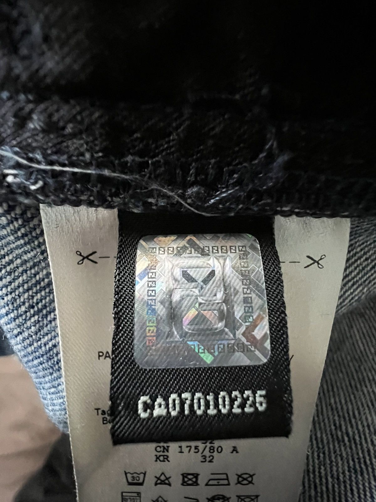 Designer × Fendi Fendi FF Turn-Up jeans Size US 32 / EU 48 - 6 Thumbnail