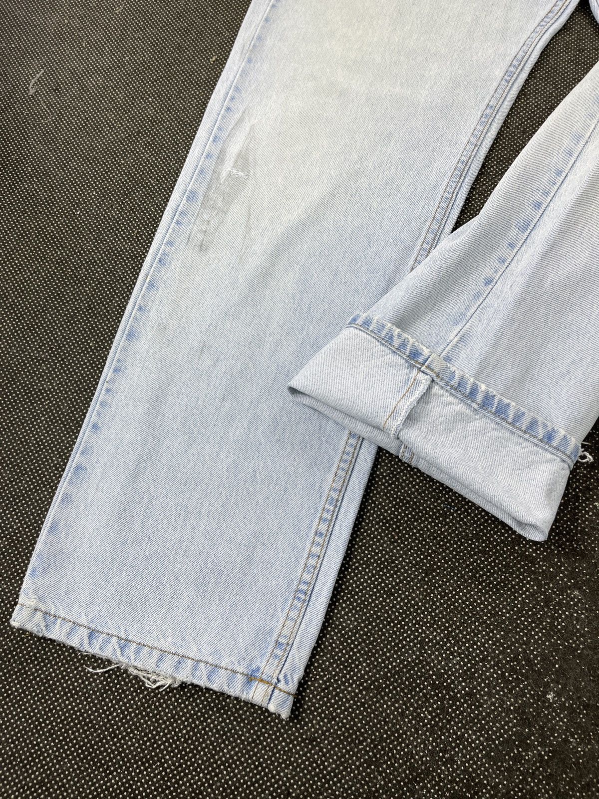Levi's 90s Vintage Levis 505 Light Wash Jeans - J613 Size US 40 / EU 56 - 6 Thumbnail