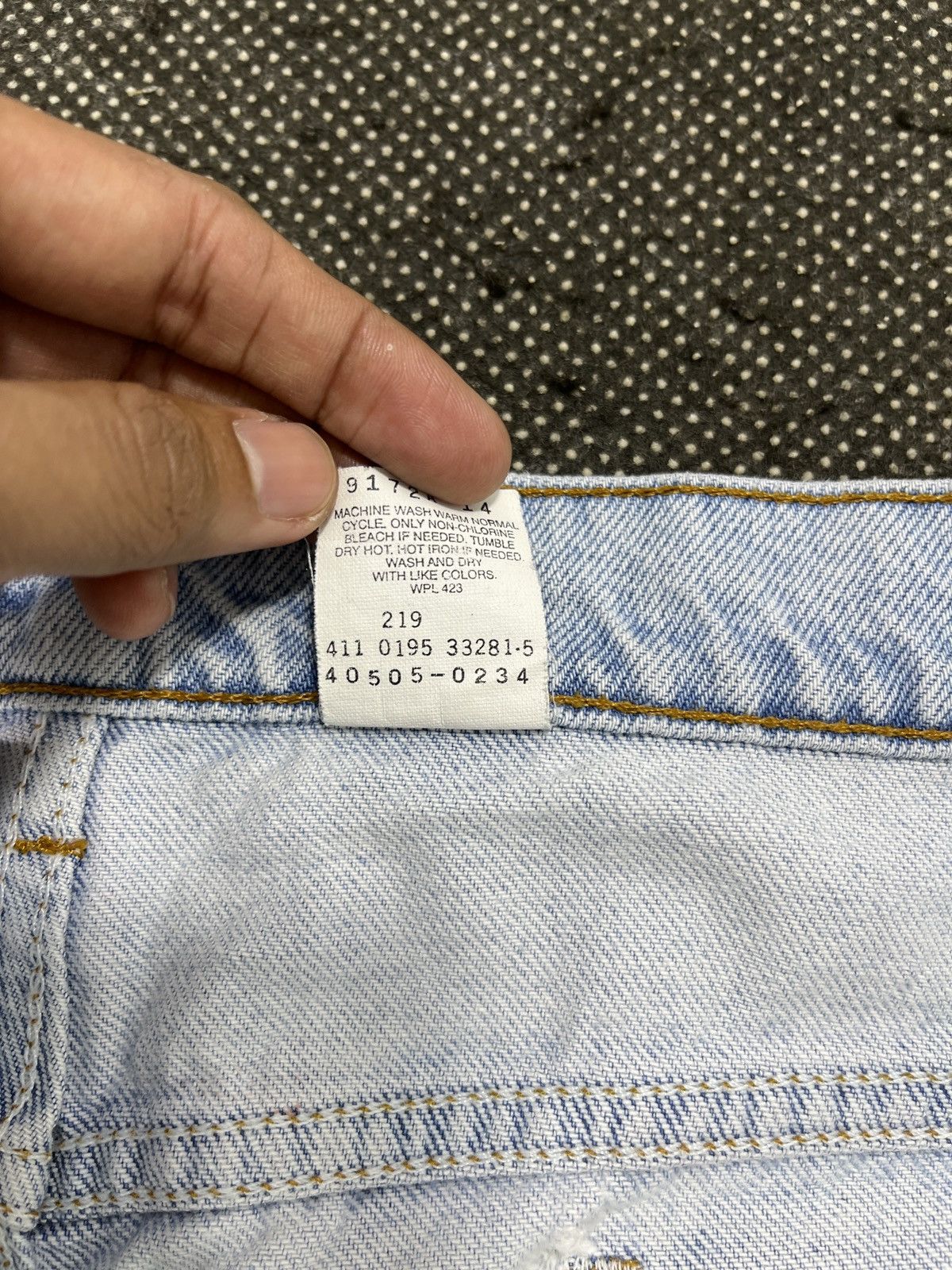 Levi's 90s Vintage Levis 505 Light Wash Jeans - J613 Size US 40 / EU 56 - 10 Thumbnail