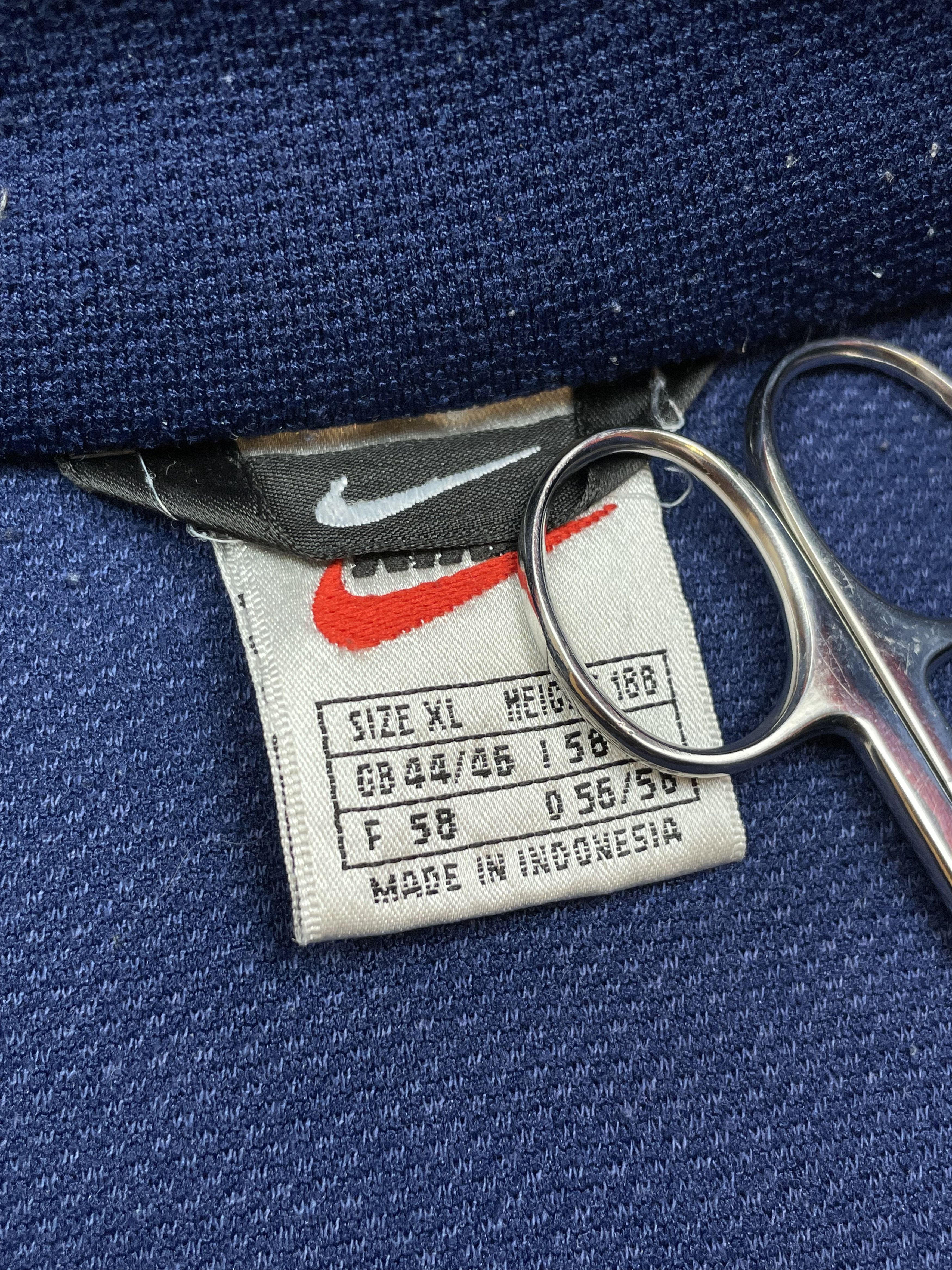 Nike × Vintage Vintage Nike Track Top Jacket Swoosh Y2k Hype Rare Size US XL / EU 56 / 4 - 4 Thumbnail