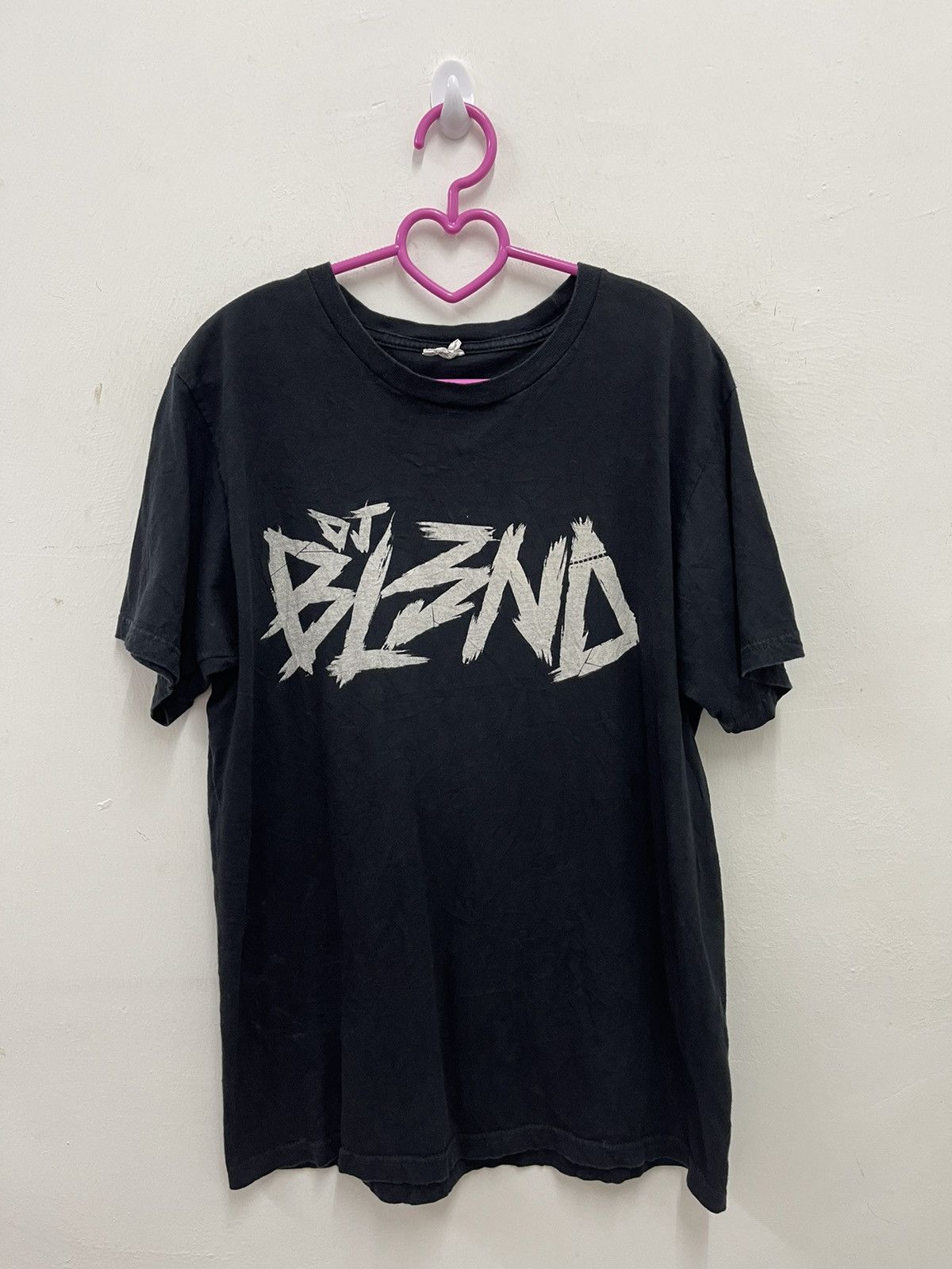Band Tees Rare DJ BLEND Spell Out Shirt Size US M / EU 48-50 / 2 - 1 Thumbnail