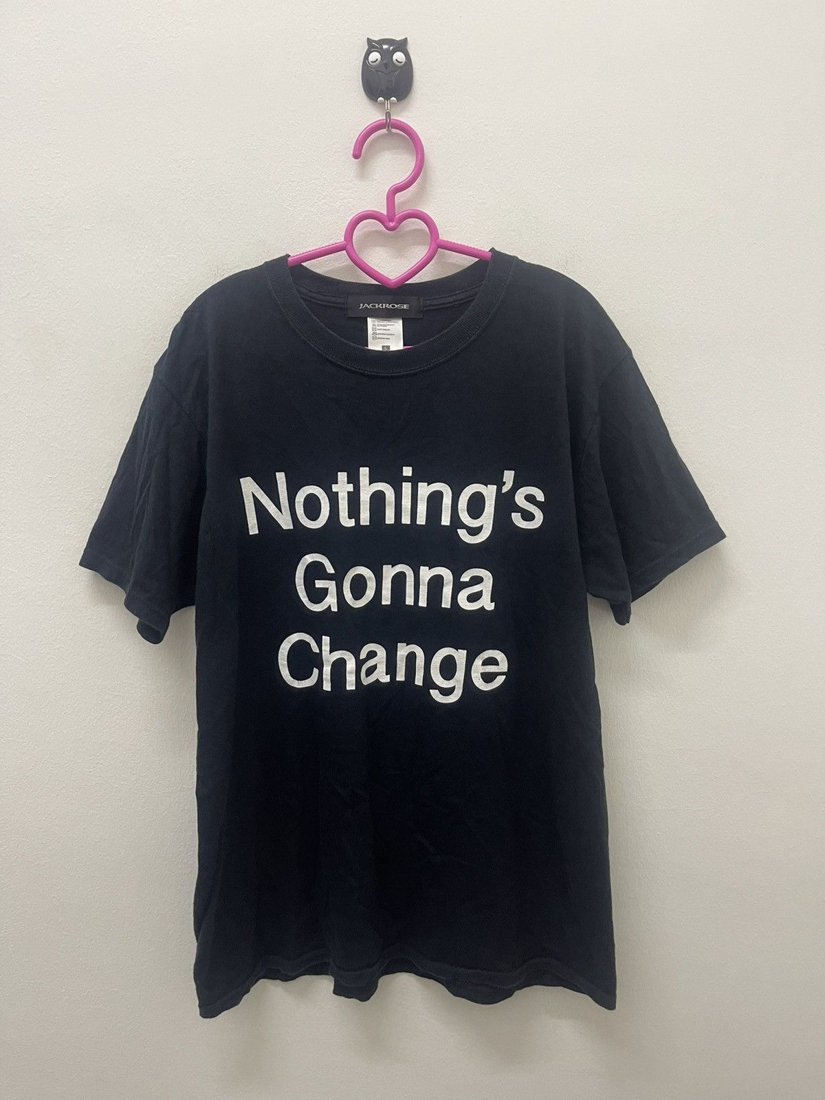 JACKROSE Rare Vintage JACKROSE Nothings Gonna Change Wording Tee Size US L / EU 52-54 / 3 - 1 Thumbnail
