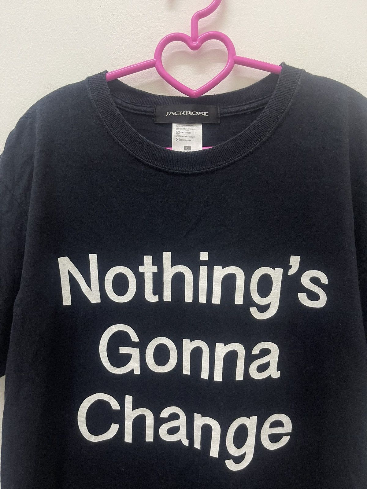 JACKROSE Rare Vintage JACKROSE Nothings Gonna Change Wording Tee Size US L / EU 52-54 / 3 - 2 Thumbnail