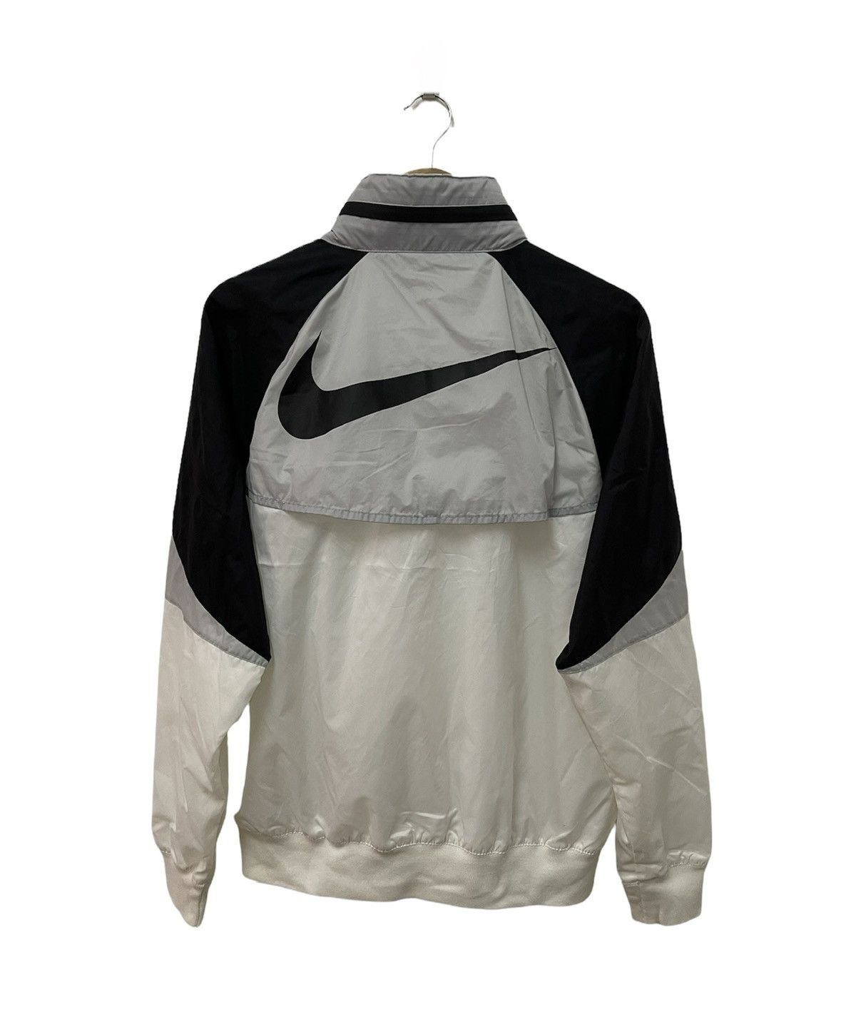 Nike × Vintage Vintage Nike Swoosh Embroidery Y2k Zip Up Jacket Size US M / EU 48-50 / 2 - 8 Thumbnail