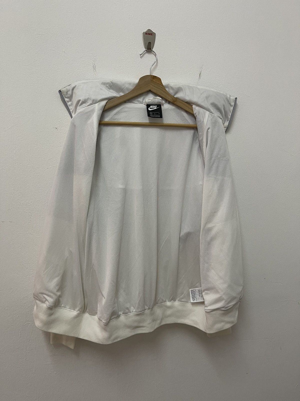 Nike × Vintage Vintage Nike Swoosh Embroidery Y2k Zip Up Jacket Size US M / EU 48-50 / 2 - 7 Thumbnail