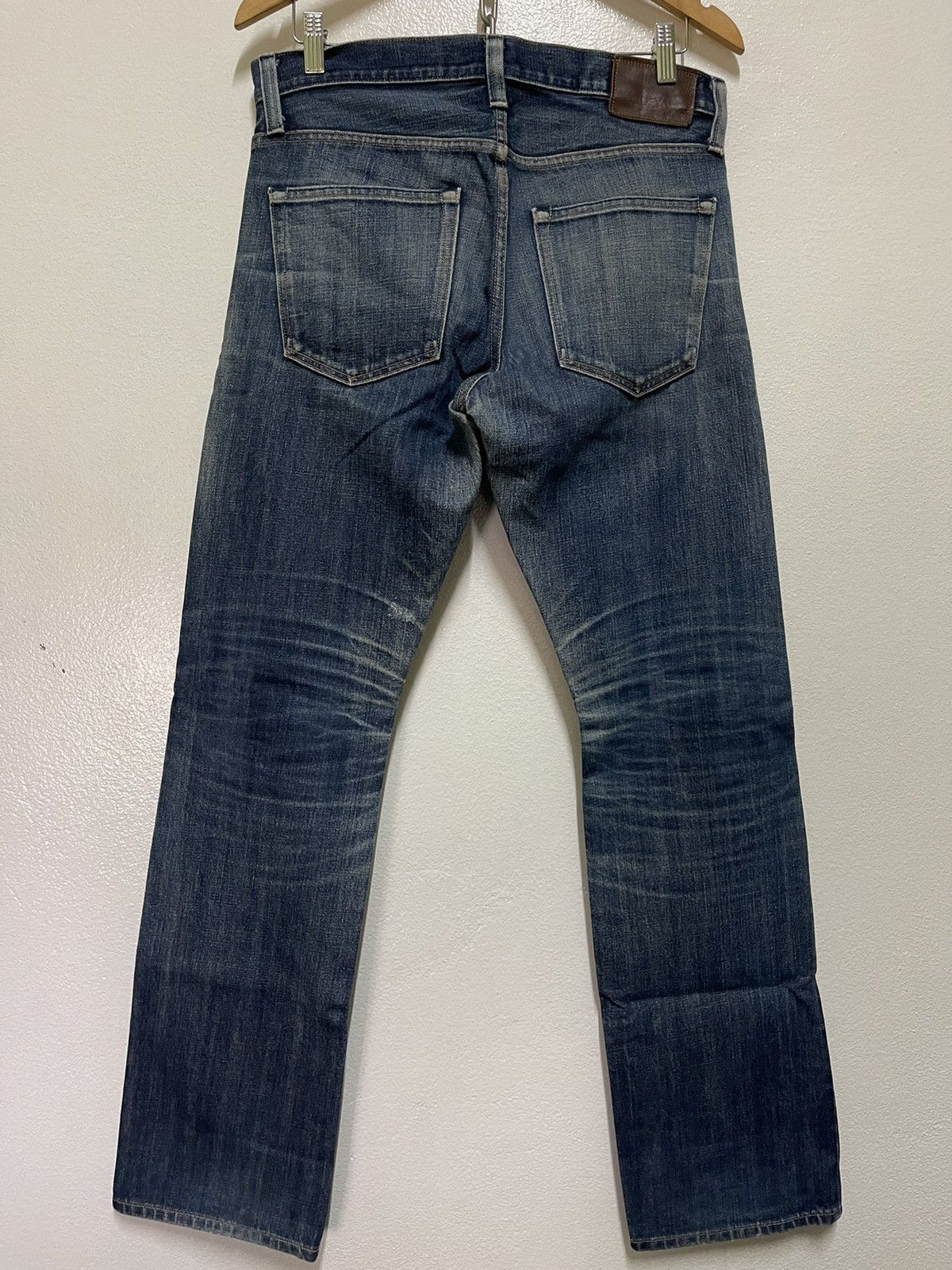 Japanese Brand Back Number Selvedges Jeans Size US 32 / EU 48 - 9 Thumbnail