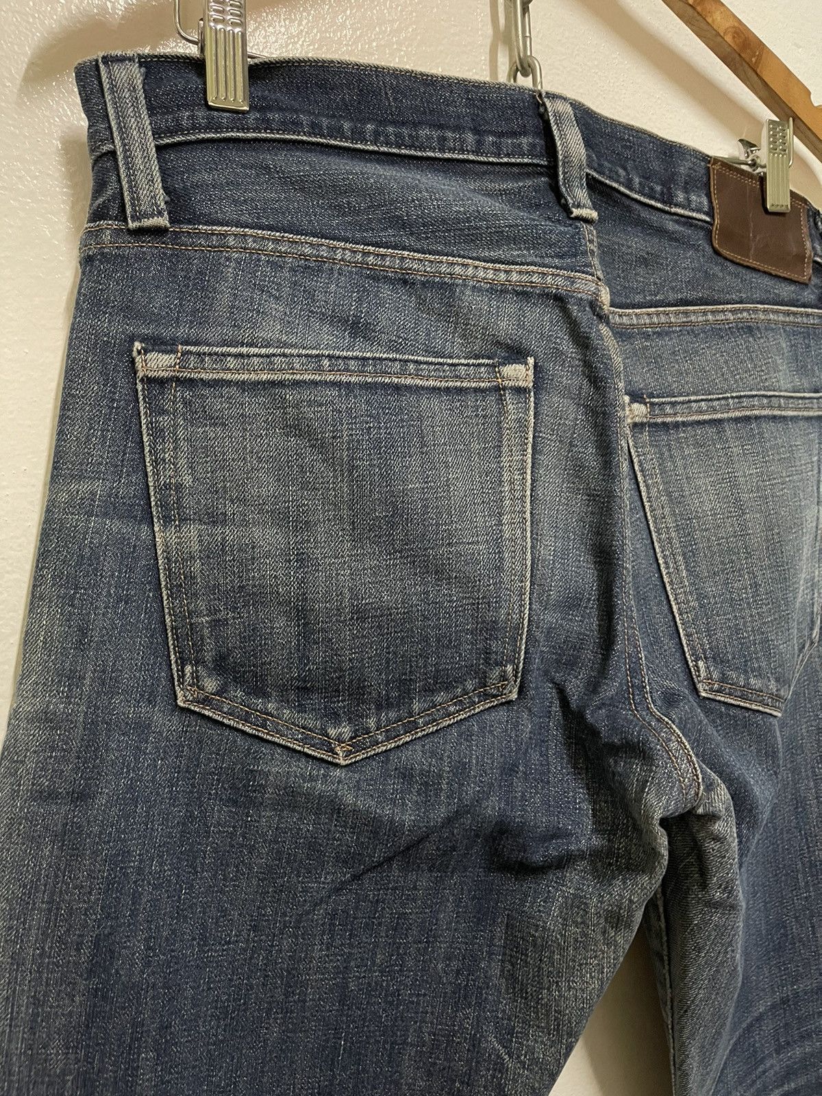 Japanese Brand Back Number Selvedges Jeans Size US 32 / EU 48 - 10 Thumbnail