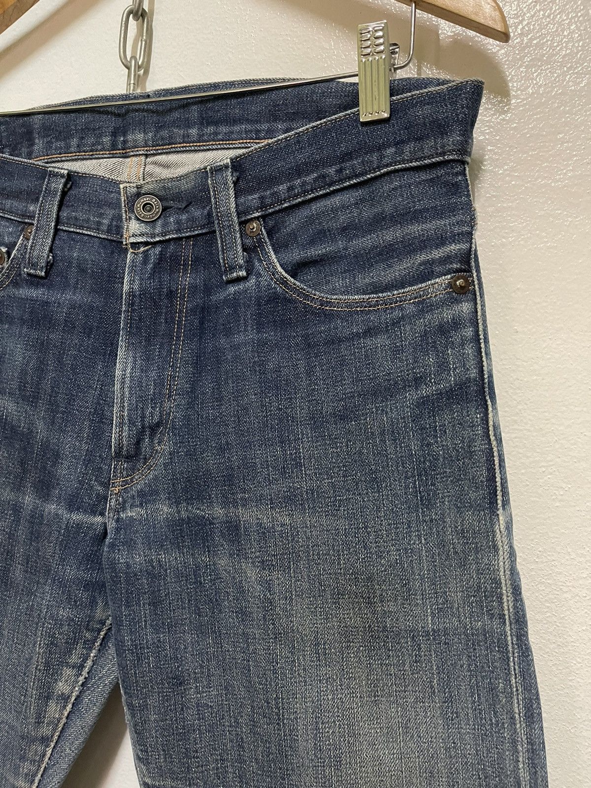 Japanese Brand Back Number Selvedges Jeans Size US 32 / EU 48 - 5 Thumbnail