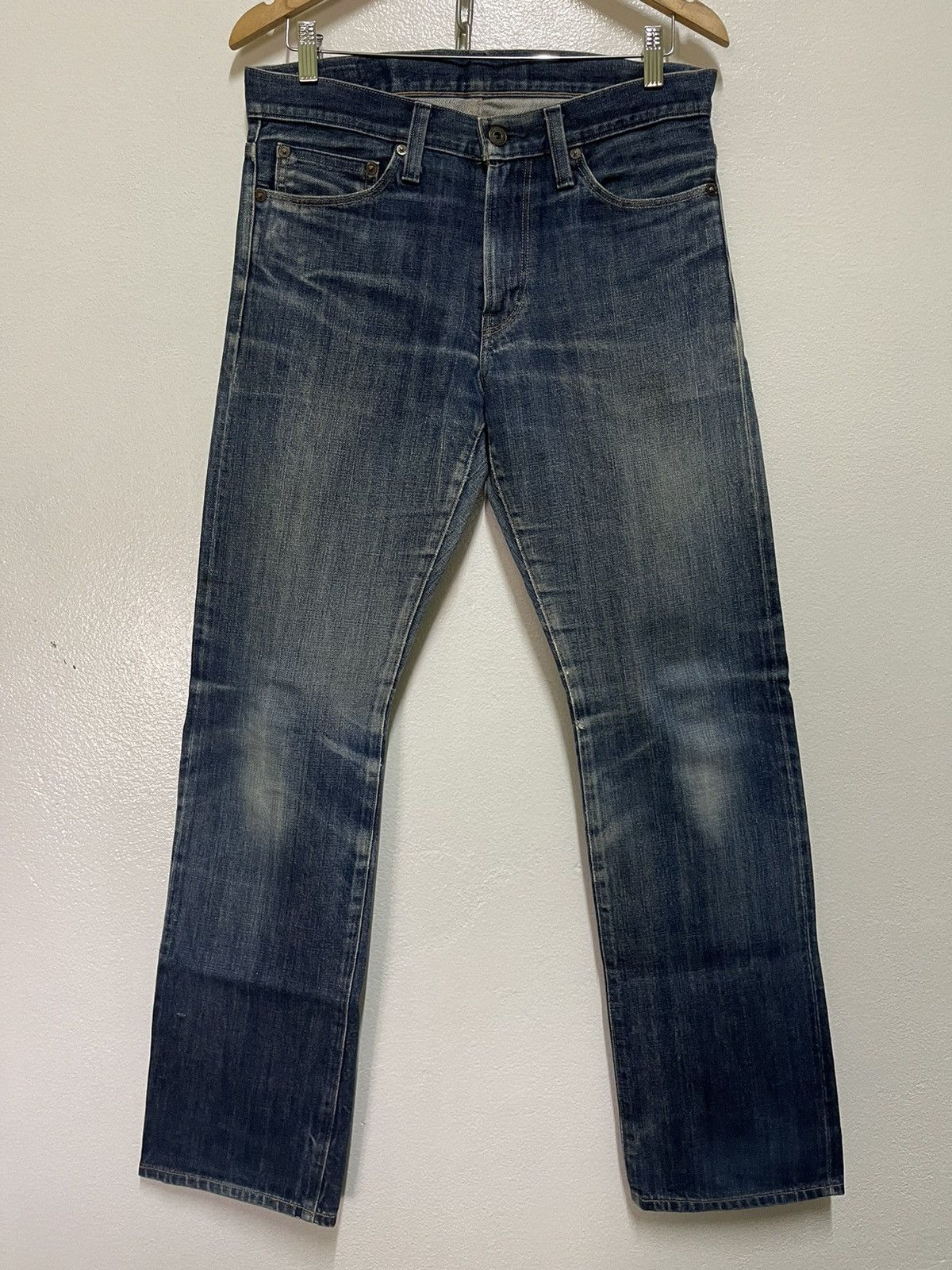 image of Back Number Selvedges Jeans in Blue, Men's (Size 32)