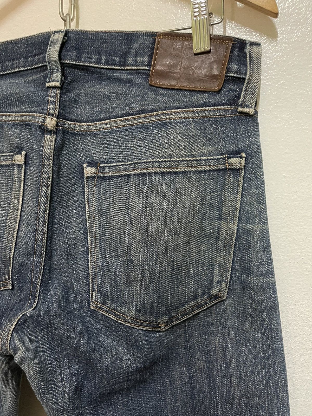 Japanese Brand Back Number Selvedges Jeans Size US 32 / EU 48 - 13 Thumbnail