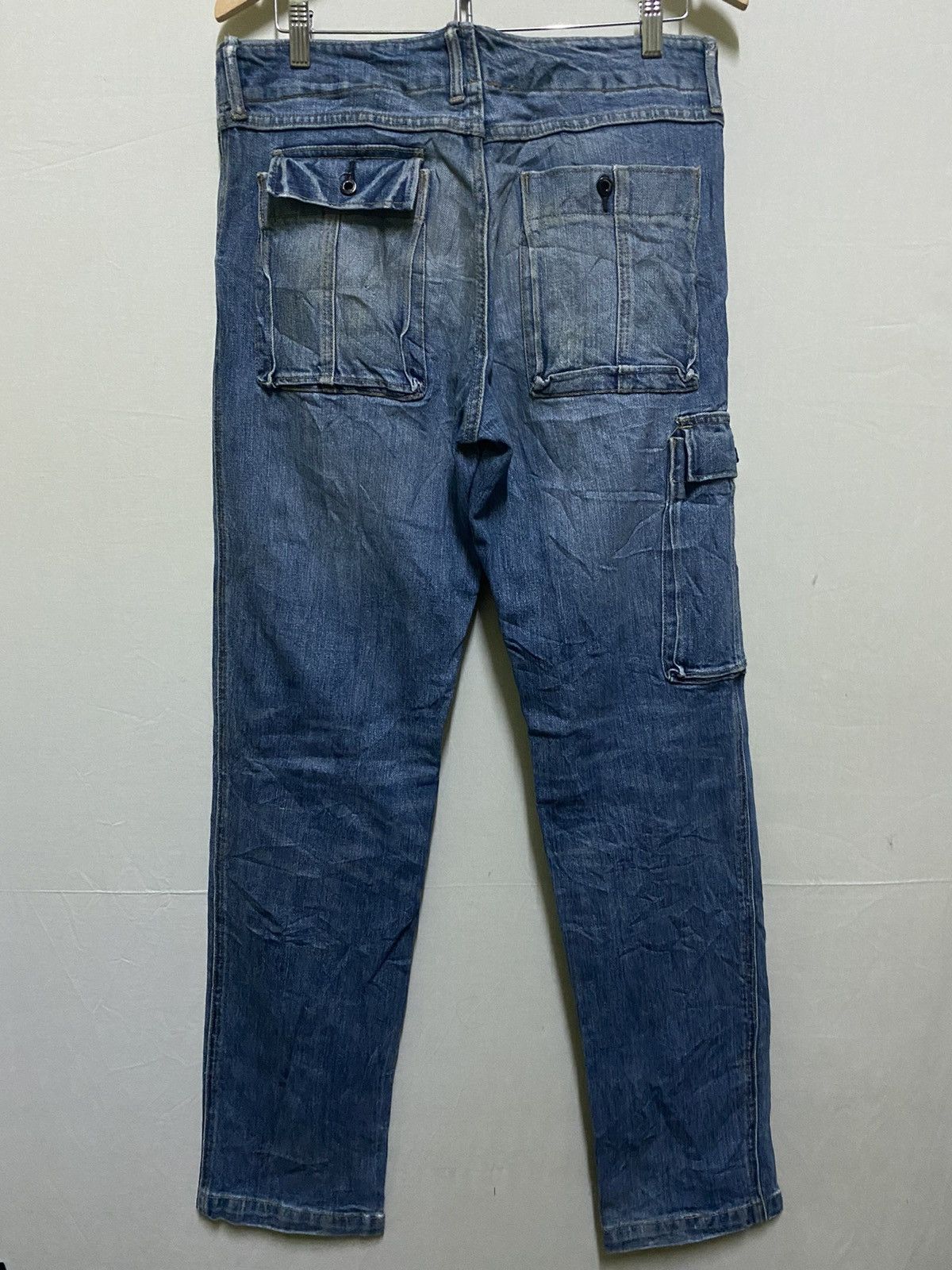 Global Work × Japanese Brand Global Work Cargo Jeans Size US 34 / EU 50 - 6 Thumbnail